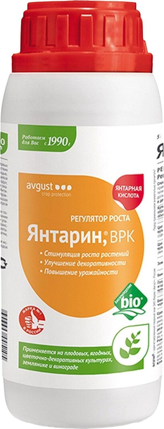Изображение товара Удобрение стимулятор роста Avgust Янтарин 500 мл жидкое концентрированное средство