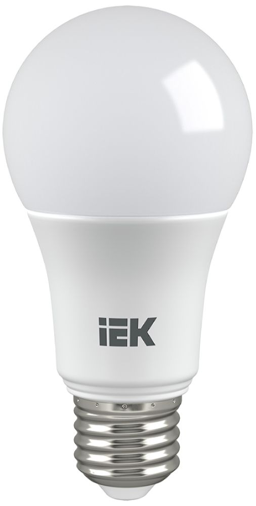Изображение товара Светодиодная лампа IEK A60 E27 9 Вт 810 лм 4000 К шар