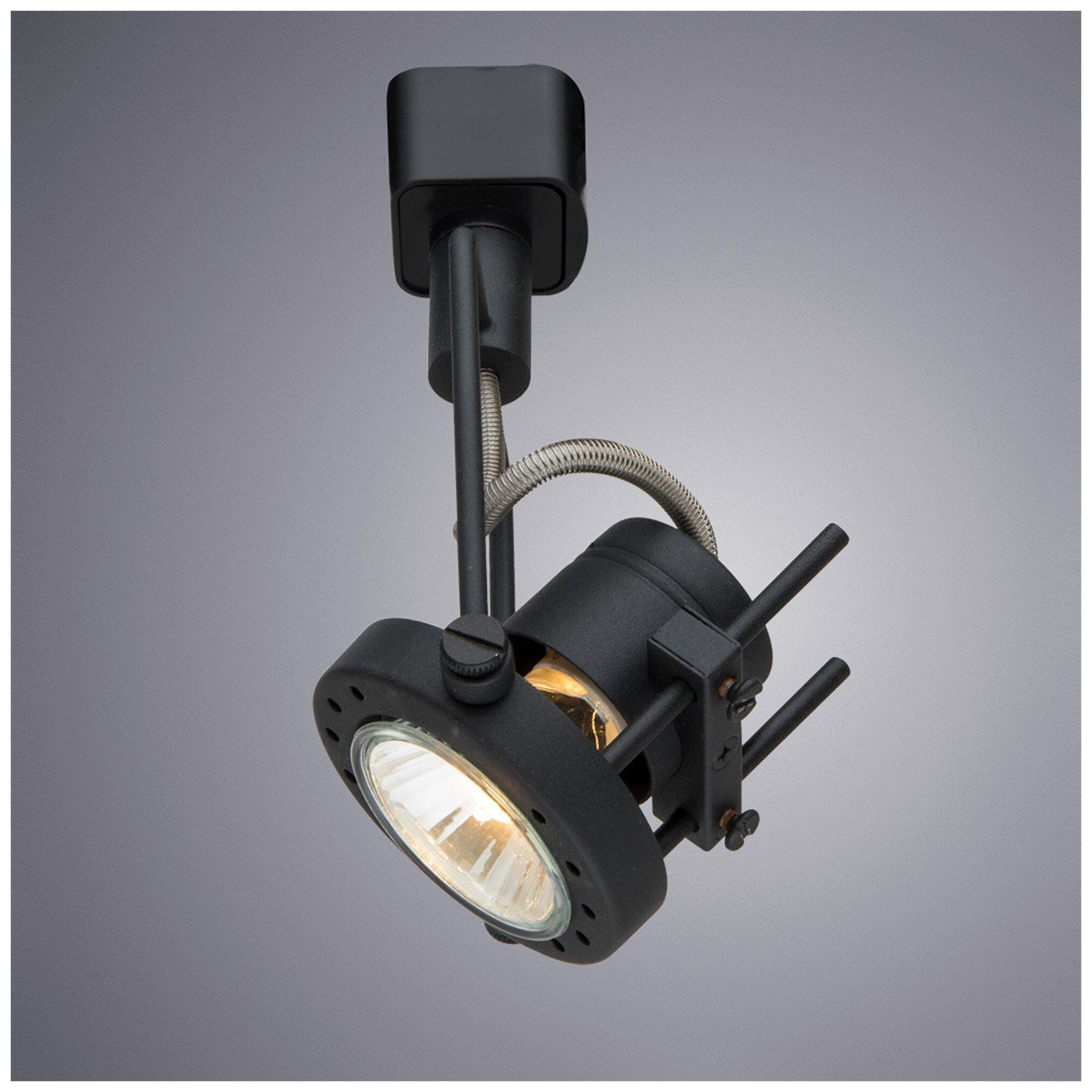 Изображение товара Трековый светильник ARTE Lamp COSTRUTTORE A4300PL-1BK черный для кафе и ресторанов