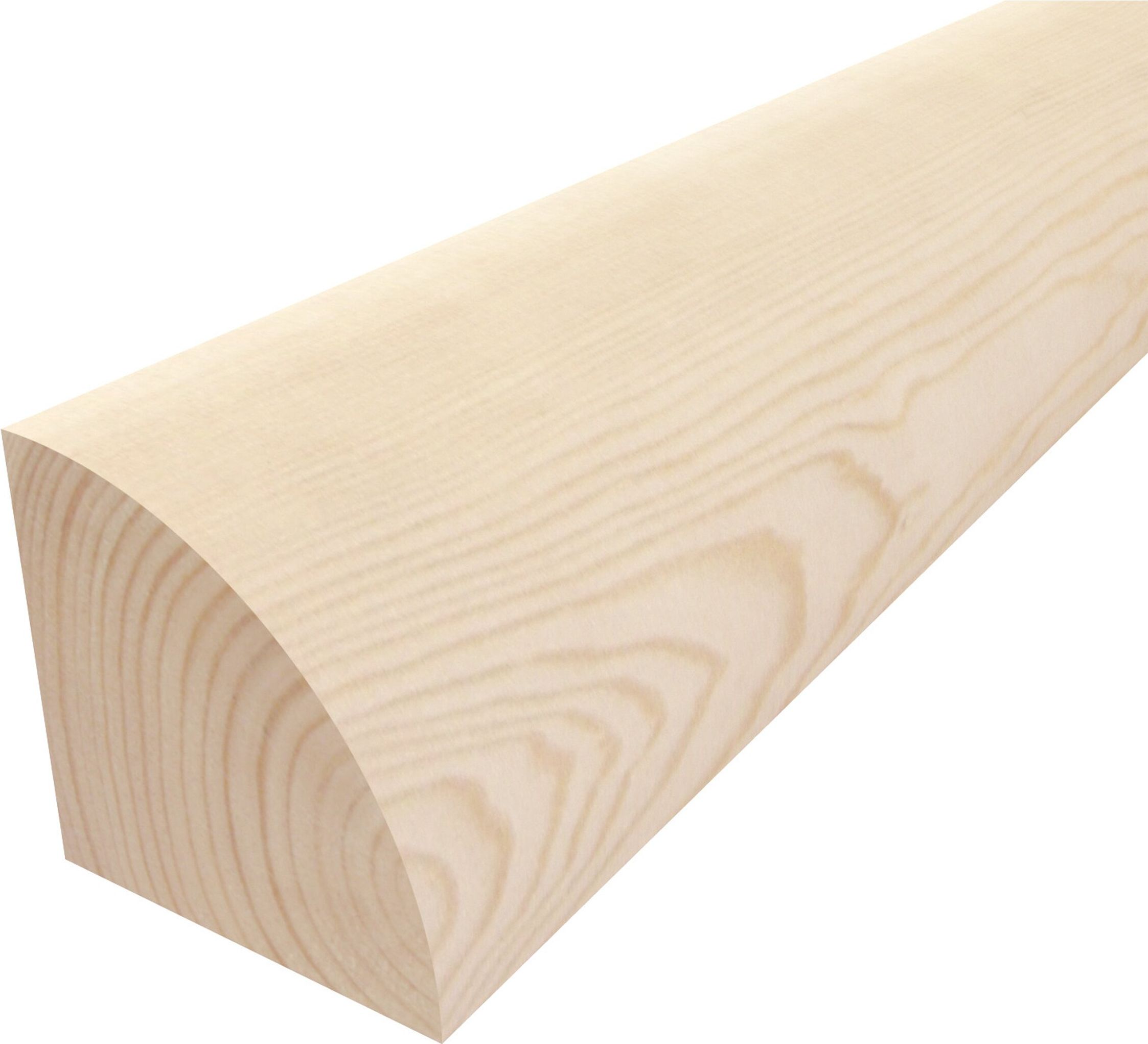 Изображение товара Штапик строганный хвоя сорт Экстра 2400x15x15 мм - качественный погонаж для окон