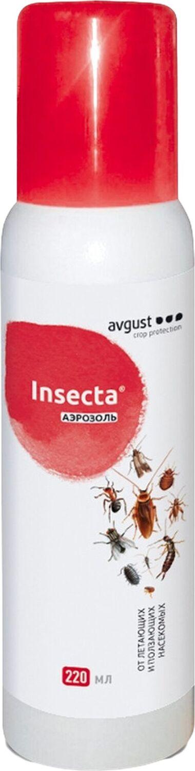 Изображение товара Аэрозоль от насекомых Avgust Insecta 220 мл