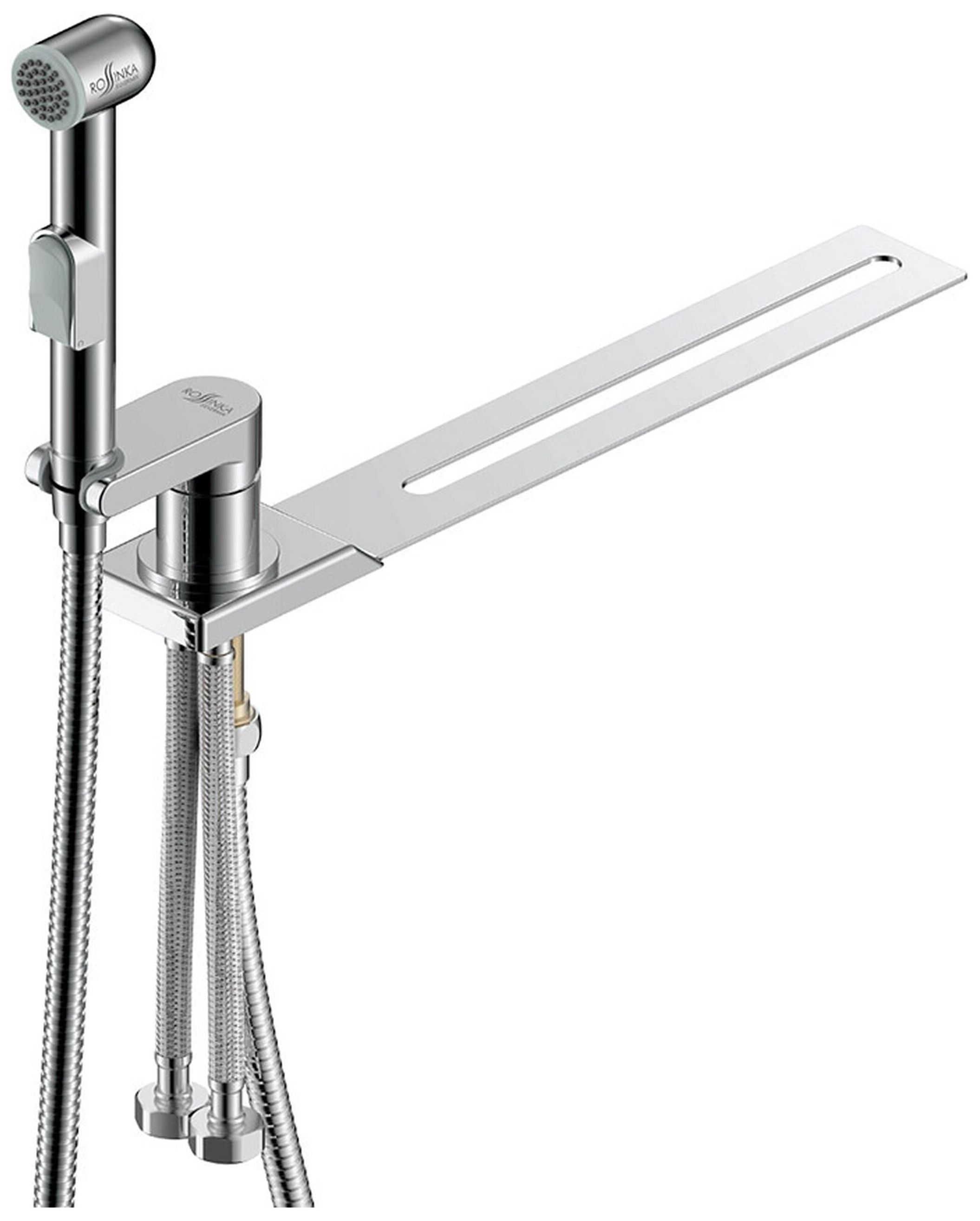 Изображение товара Гигиенический душ Rossinka X25-56 хром компактный и практичный