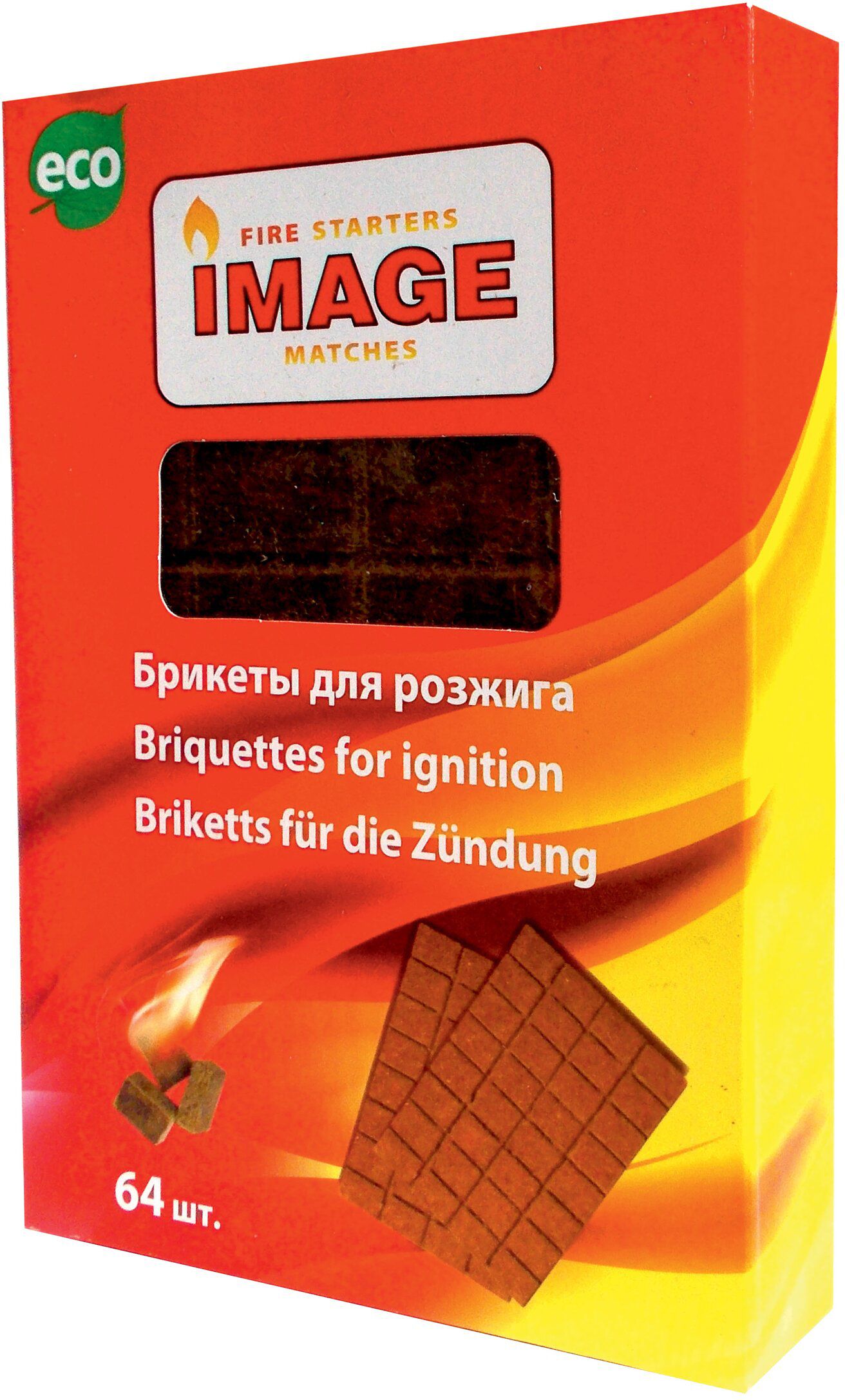 Изображение товара Брикеты для розжига IMAGE 64 шт