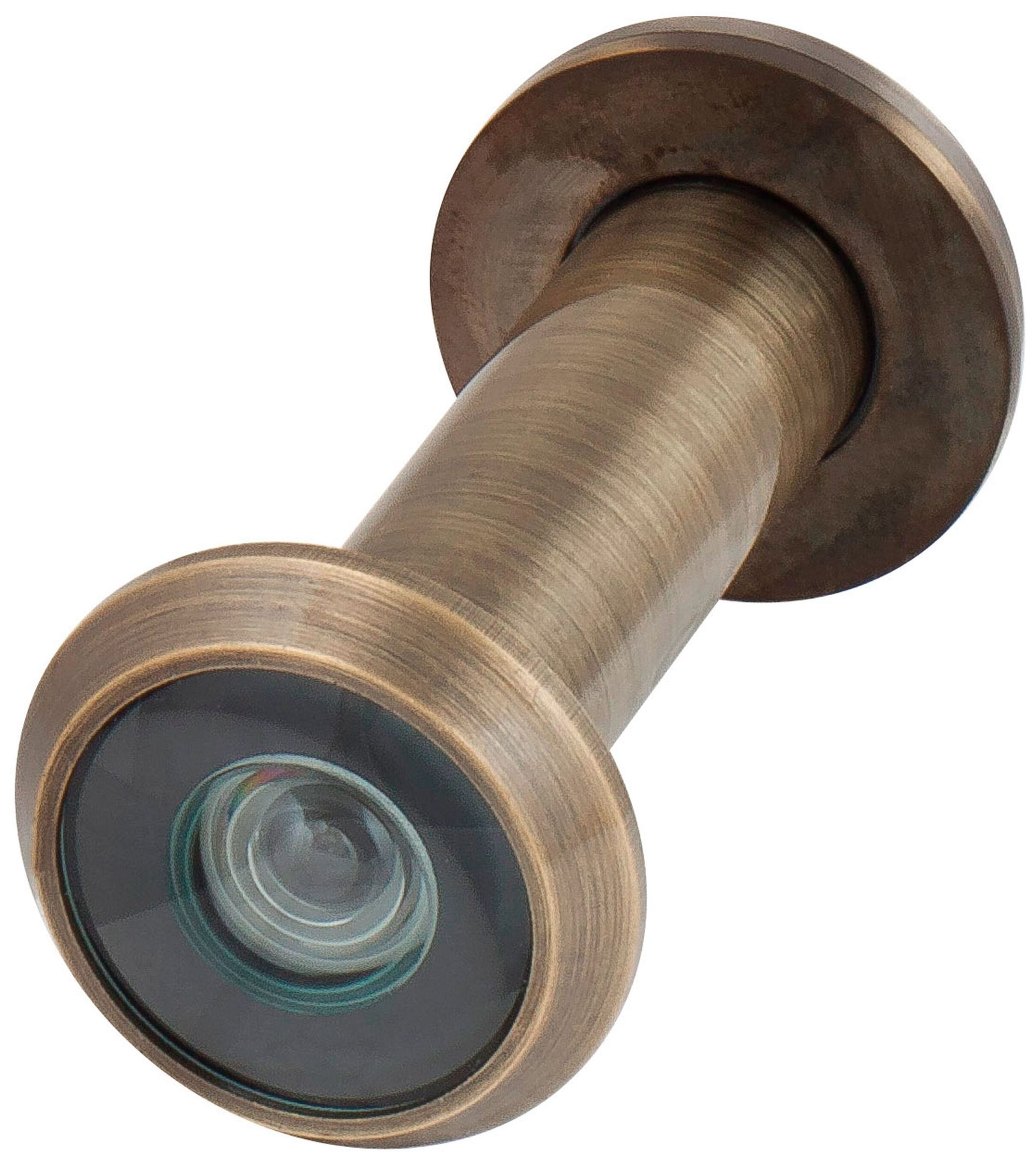 Изображение товара Дверной глазок Armadillo 60-100 мм бронза стандартный с широким углом обзора