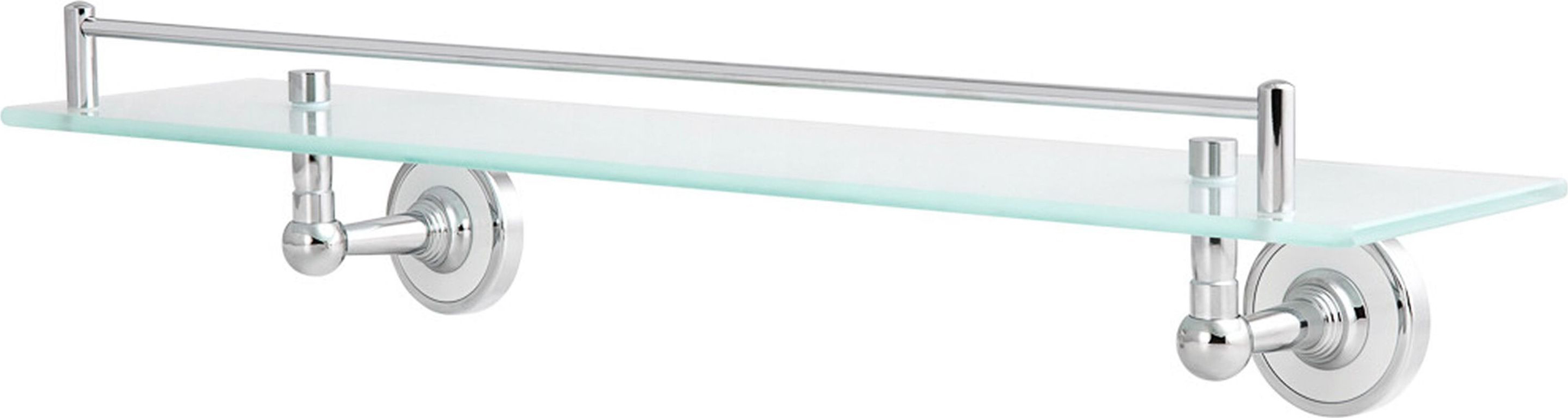 Изображение товара Полка для ванных принадлежностей WESS Magnifique хром 80х670х170 мм