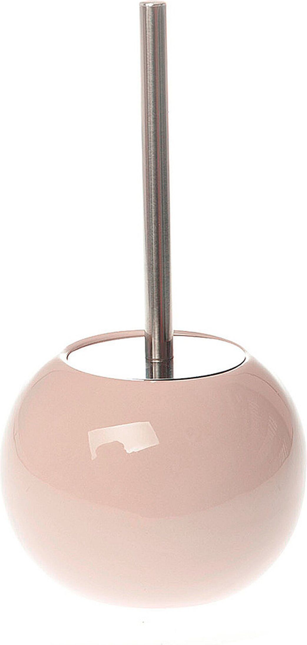 Изображение товара Ерш туалетный ФЛОРЕНЦИЯ розовый из керамики для ванной комнаты