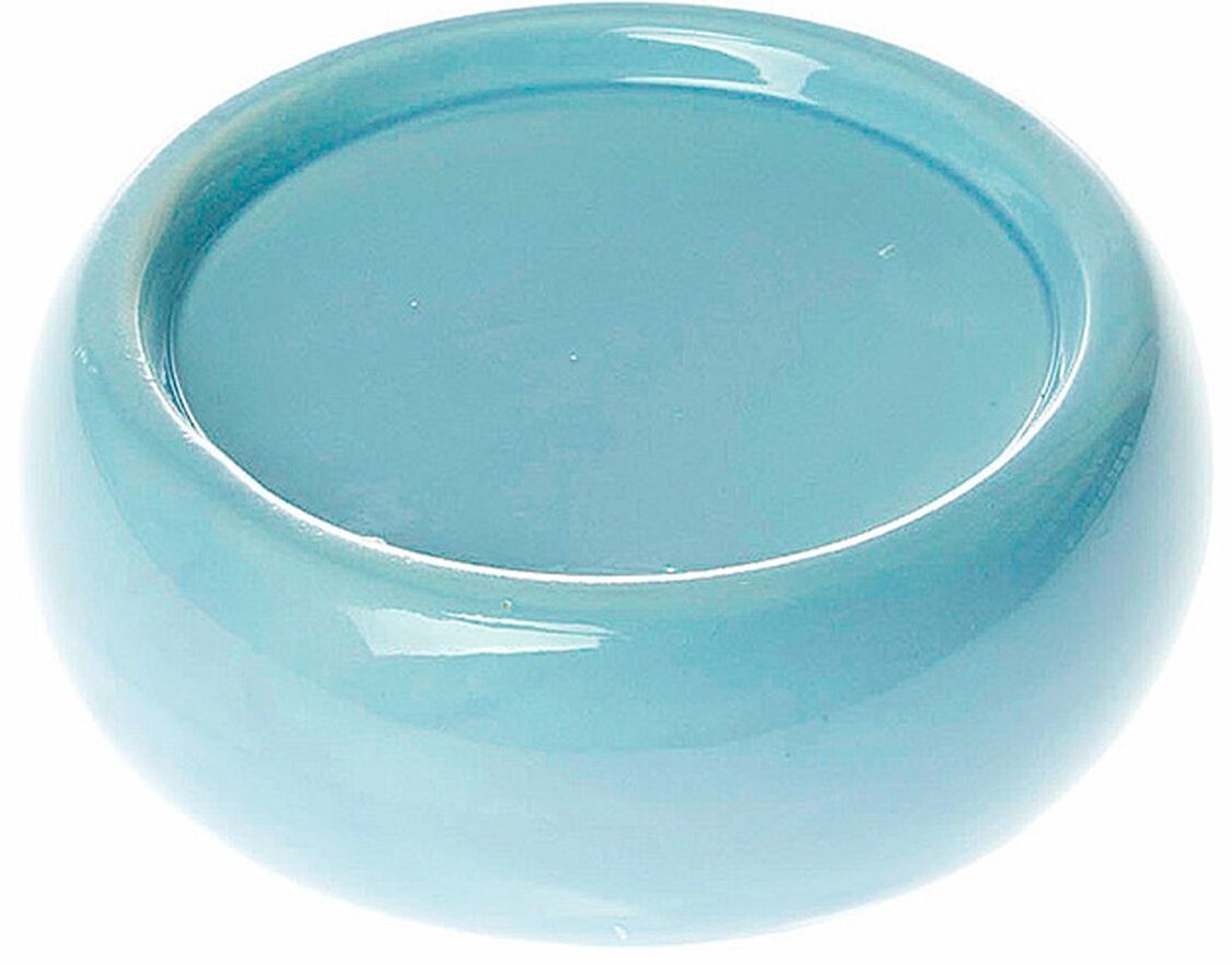 Изображение товара Мыльница ФЛОРЕНЦИЯ голубая из керамики стильный аксессуар для ванной