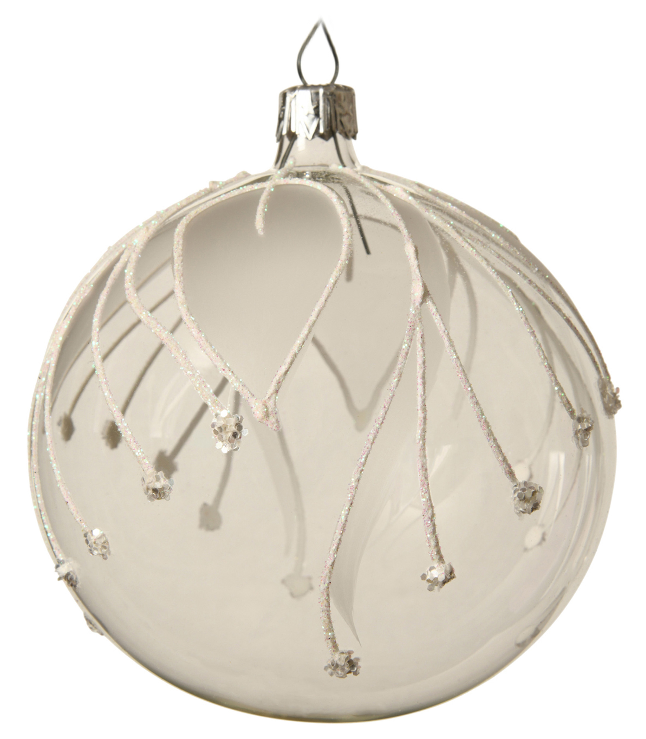 Изображение товара Новогодний шар прозрачный 10 см