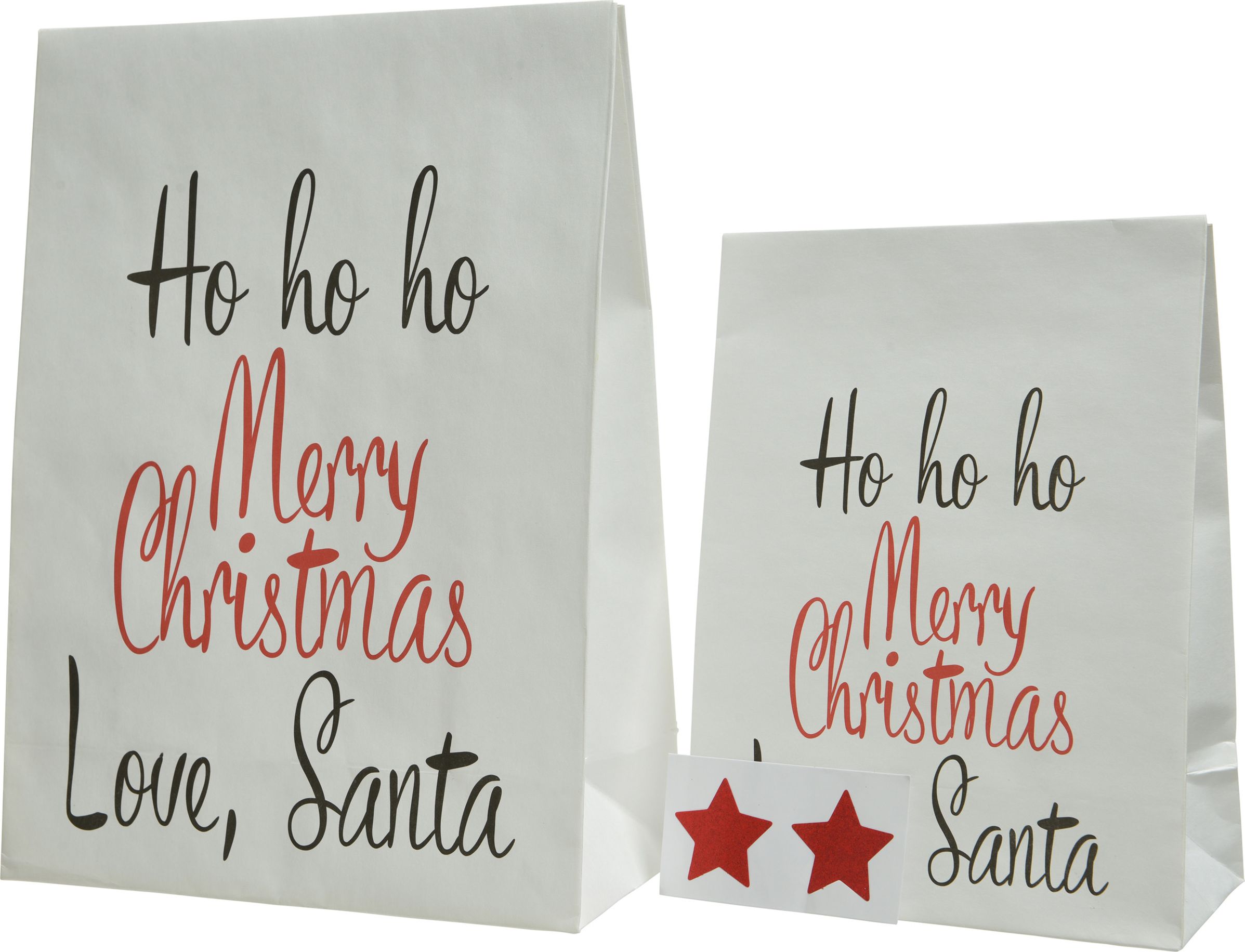 Изображение товара Набор подарочных бумажных пакетов 275x210 мм 2 шт праздничная упаковка