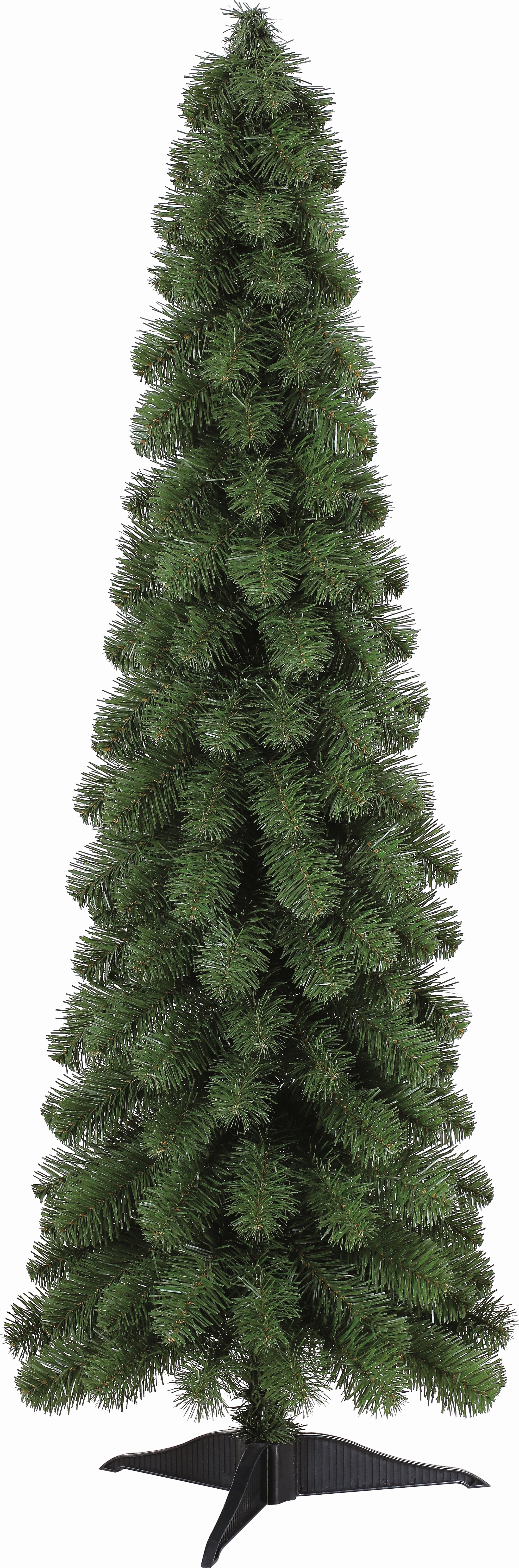 Изображение товара Искусственная новогодняя ель Slim зеленая 120 см с устойчивой подставкой