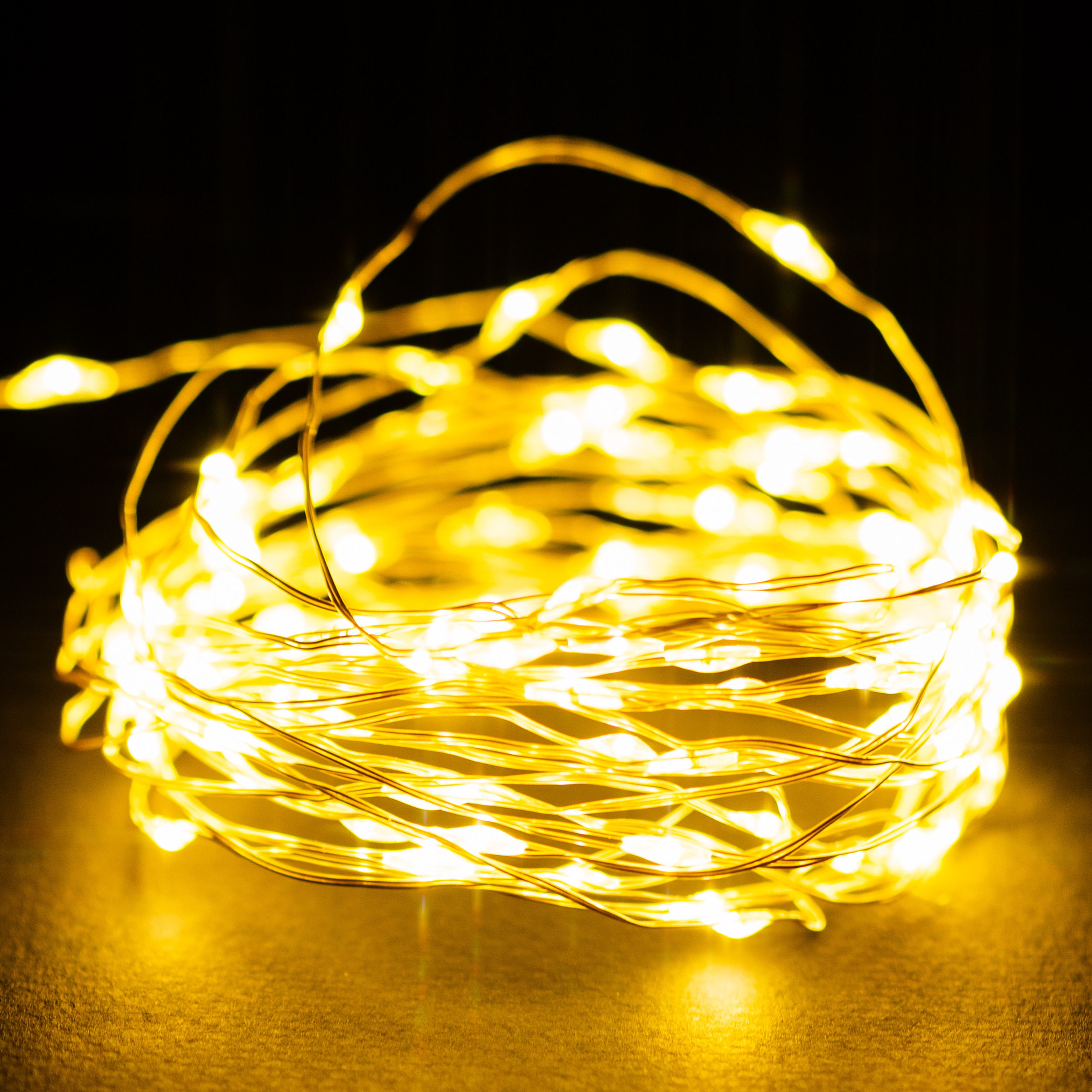 Изображение товара Гирлянда внутренняя нить 100 LED белый 5 м