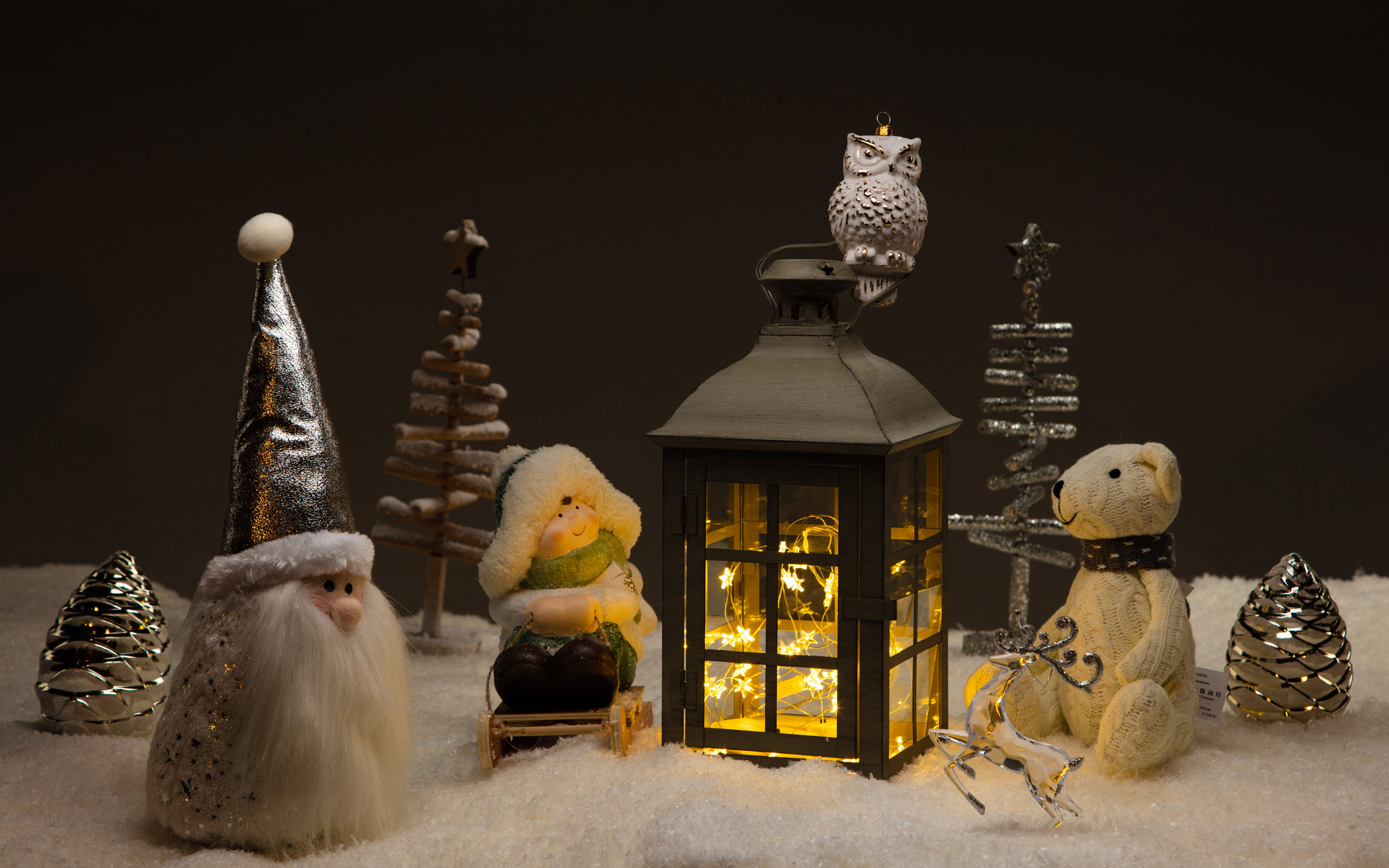 Изображение товара Игрушка Мишка в шарфике мягкая 25 см для подарка и декора