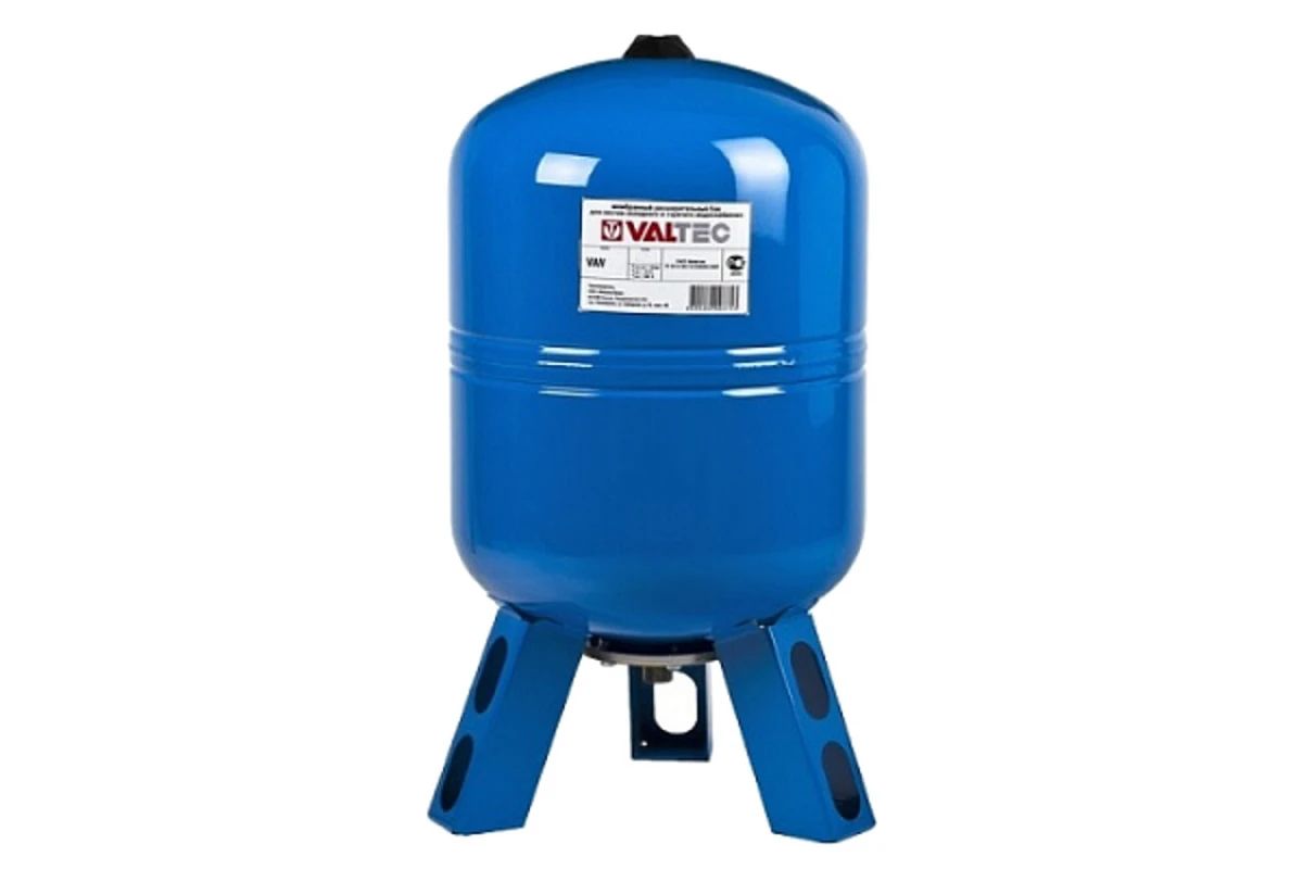 Изображение товара Бак расширительный для водоснабжения VALTEC синий на ножках 50 литров