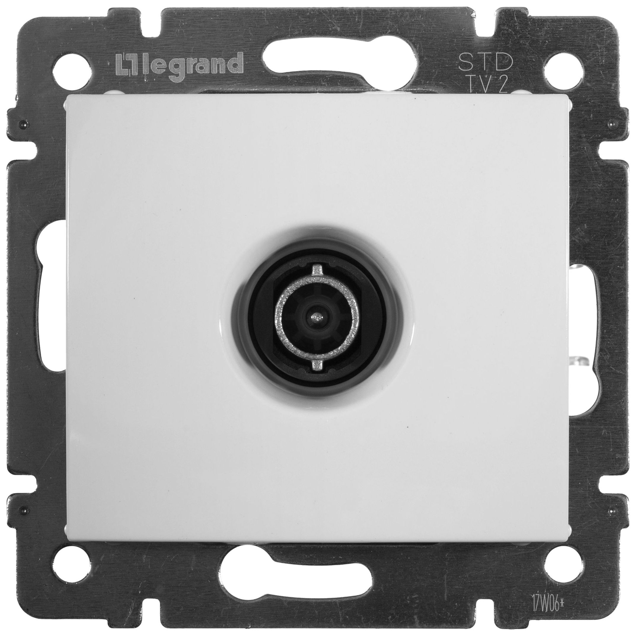 Изображение товара Розетка TV Legrand Valena 694276 белый для качественного подключения кабеля