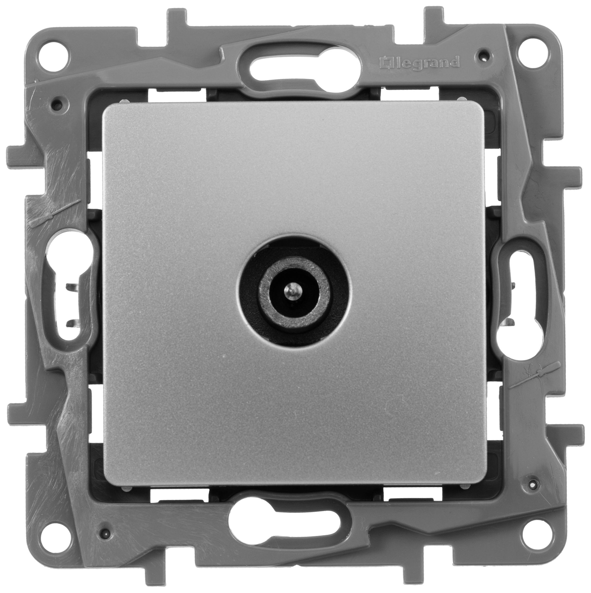 Изображение товара Розетка TV Legrand Etika 672463 алюминий