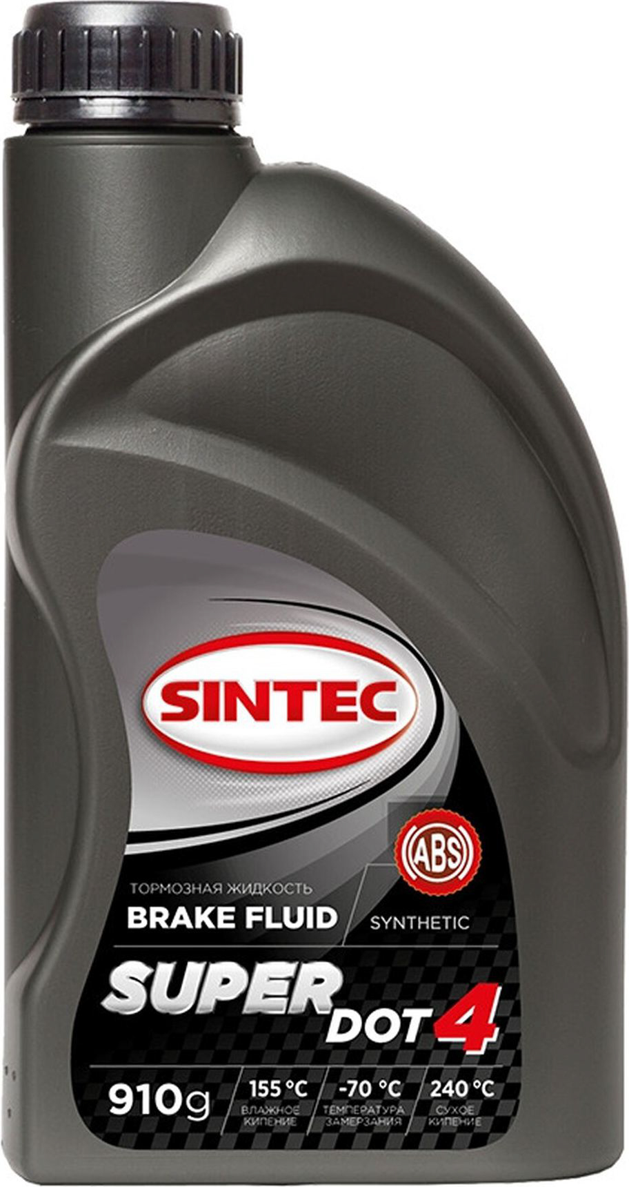 Изображение товара Тормозная жидкость Sintec DOT-4 910 г
