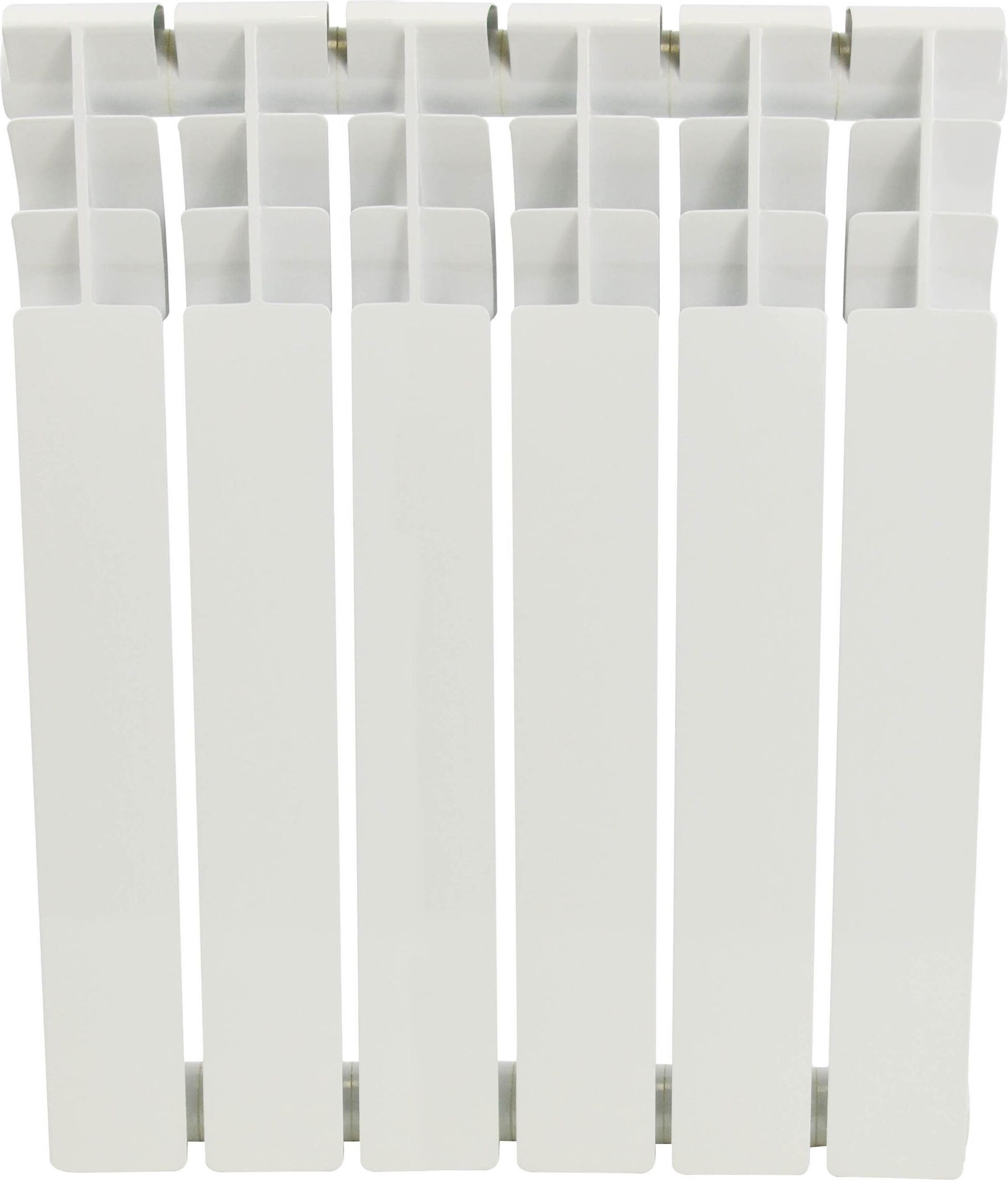 Изображение товара Биметаллический секционный радиатор Benarmo боковое подключение 6 секций отопление