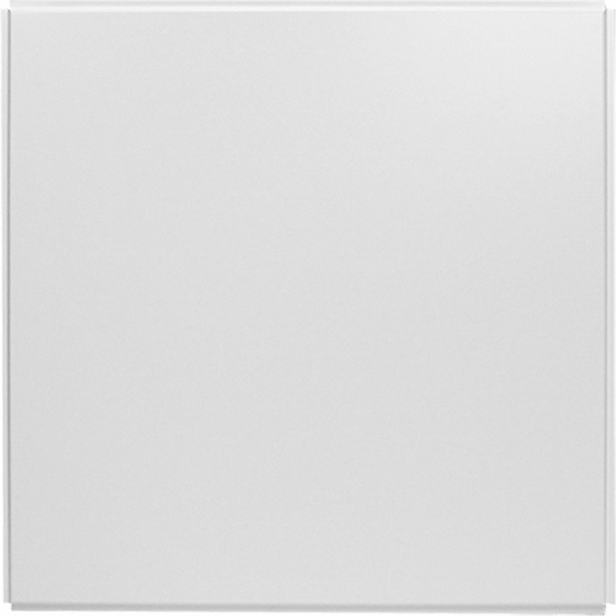 Изображение товара Потолочная панель алюминий 59,5x59,5 см белая