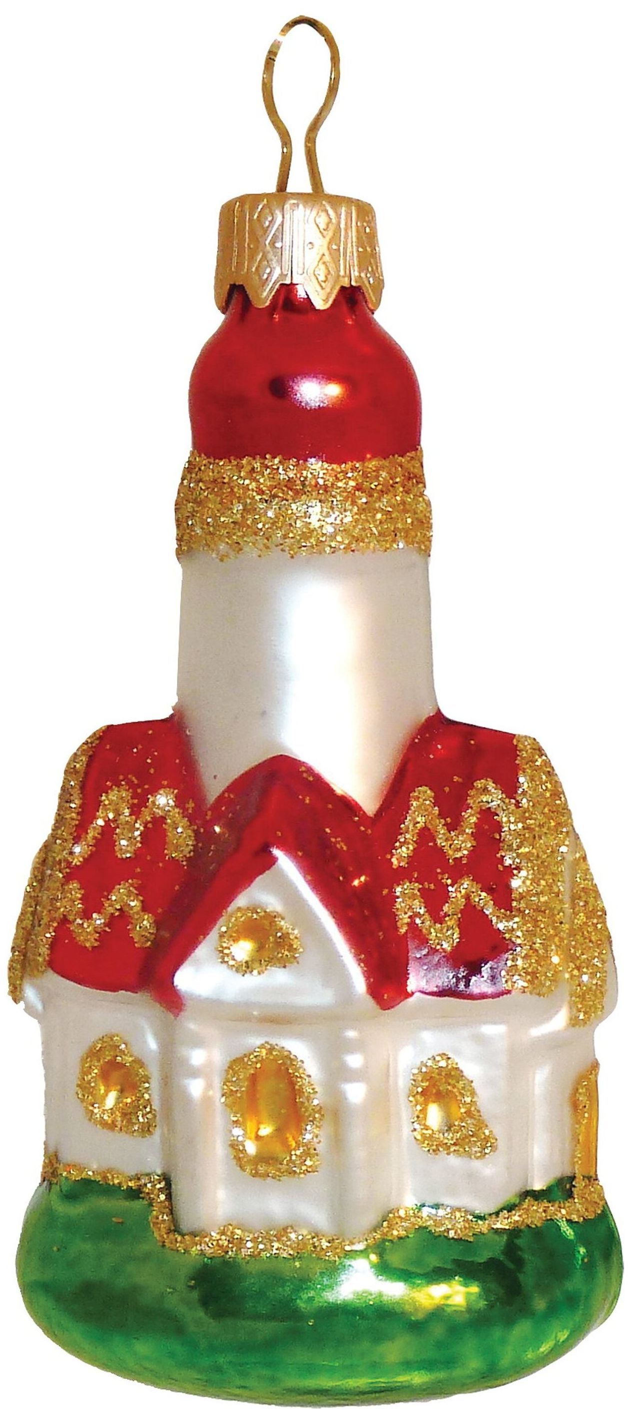 Изображение товара Ёлочная игрушка Замок 12х6 см для новогодней ёлки