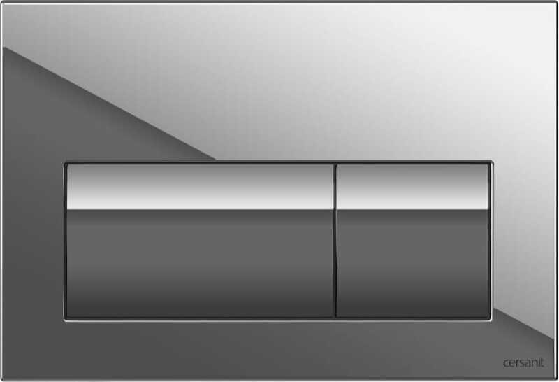 Изображение товара Панель смыва для инсталляции Cersanit PRESTO глянцевая хром