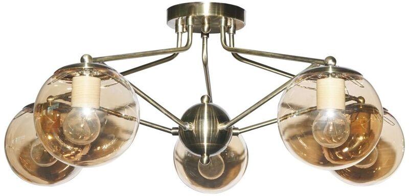 Изображение товара Потолочная люстра De City Оливия 306013805 стиль Лофт с прозрачным плафоном