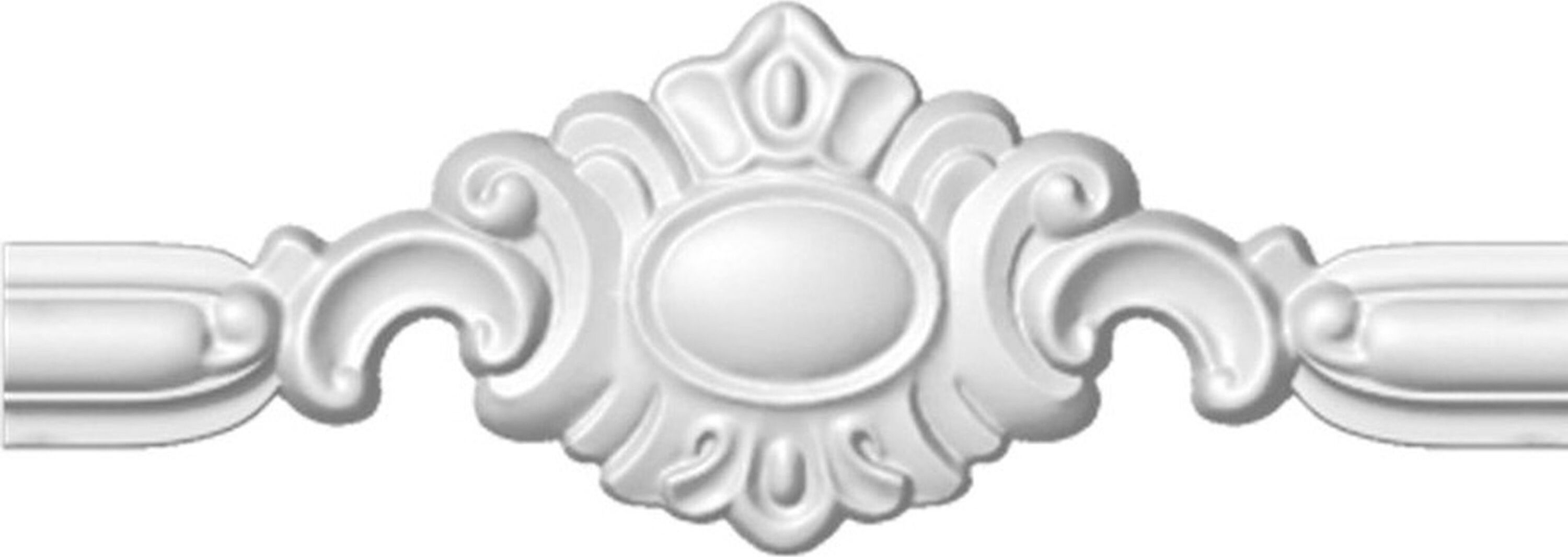 Изображение товара Молдинг FORMAT 181-1 30х10 см белый