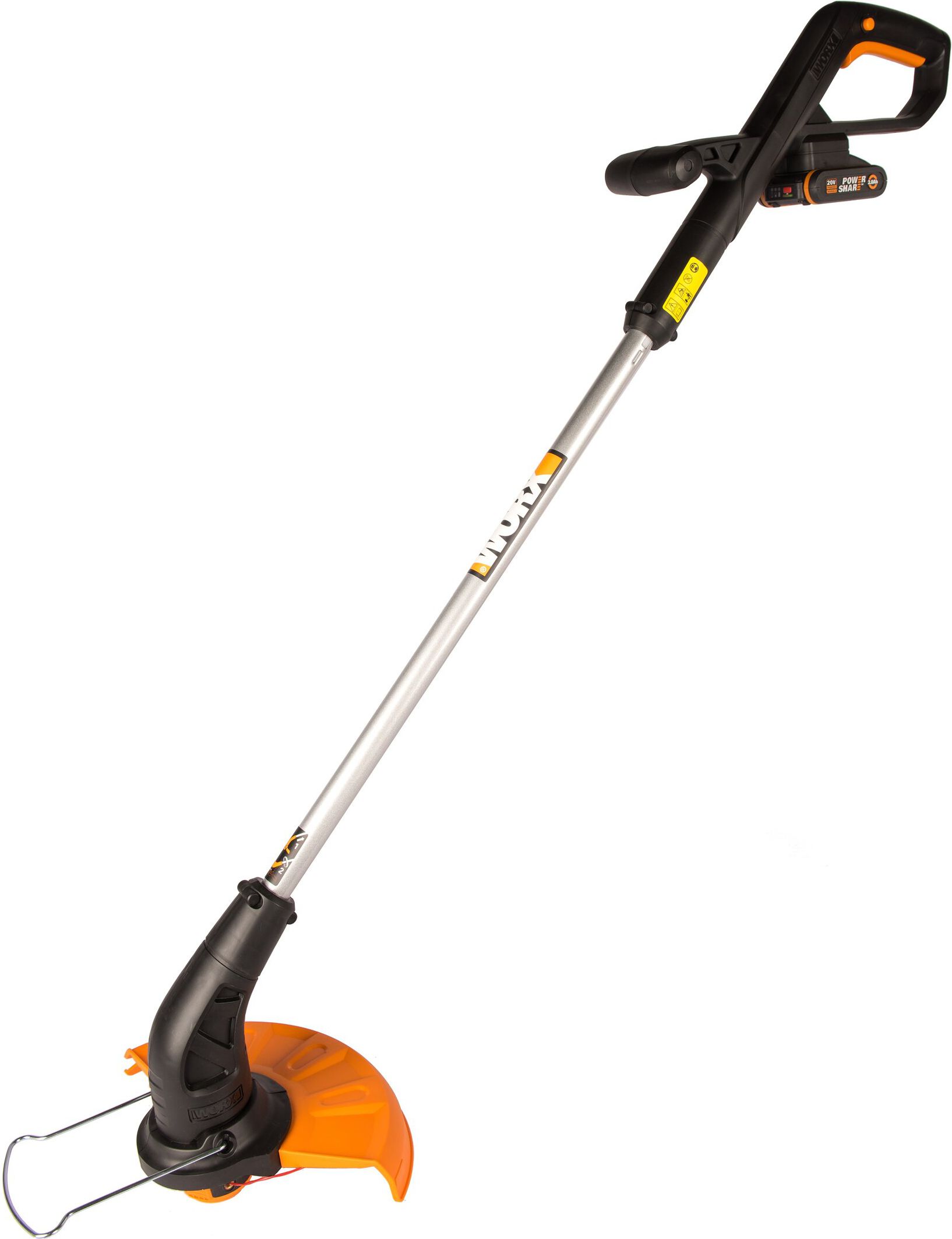Изображение товара Аккумуляторный триммер Worx WG157E 20 В, 25 см, Li-ion, 3 года гарантия