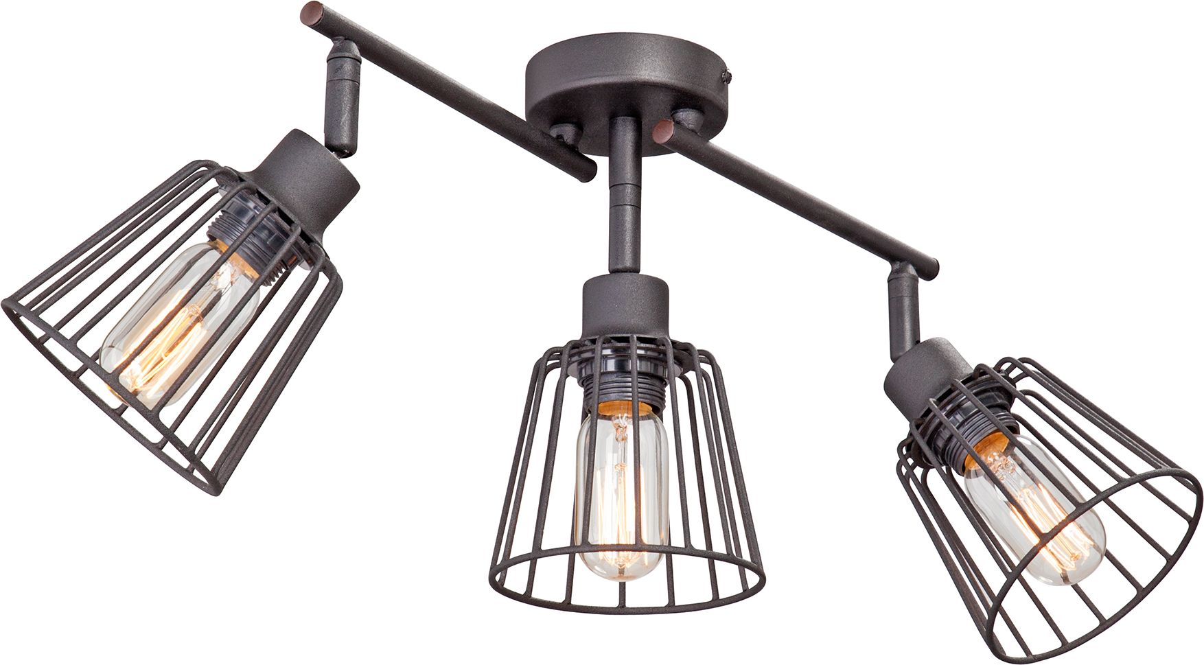 Изображение товара Спот Vitaluce V4589-1/3PL черный 3ХE27Х60Вт для современного интерьера