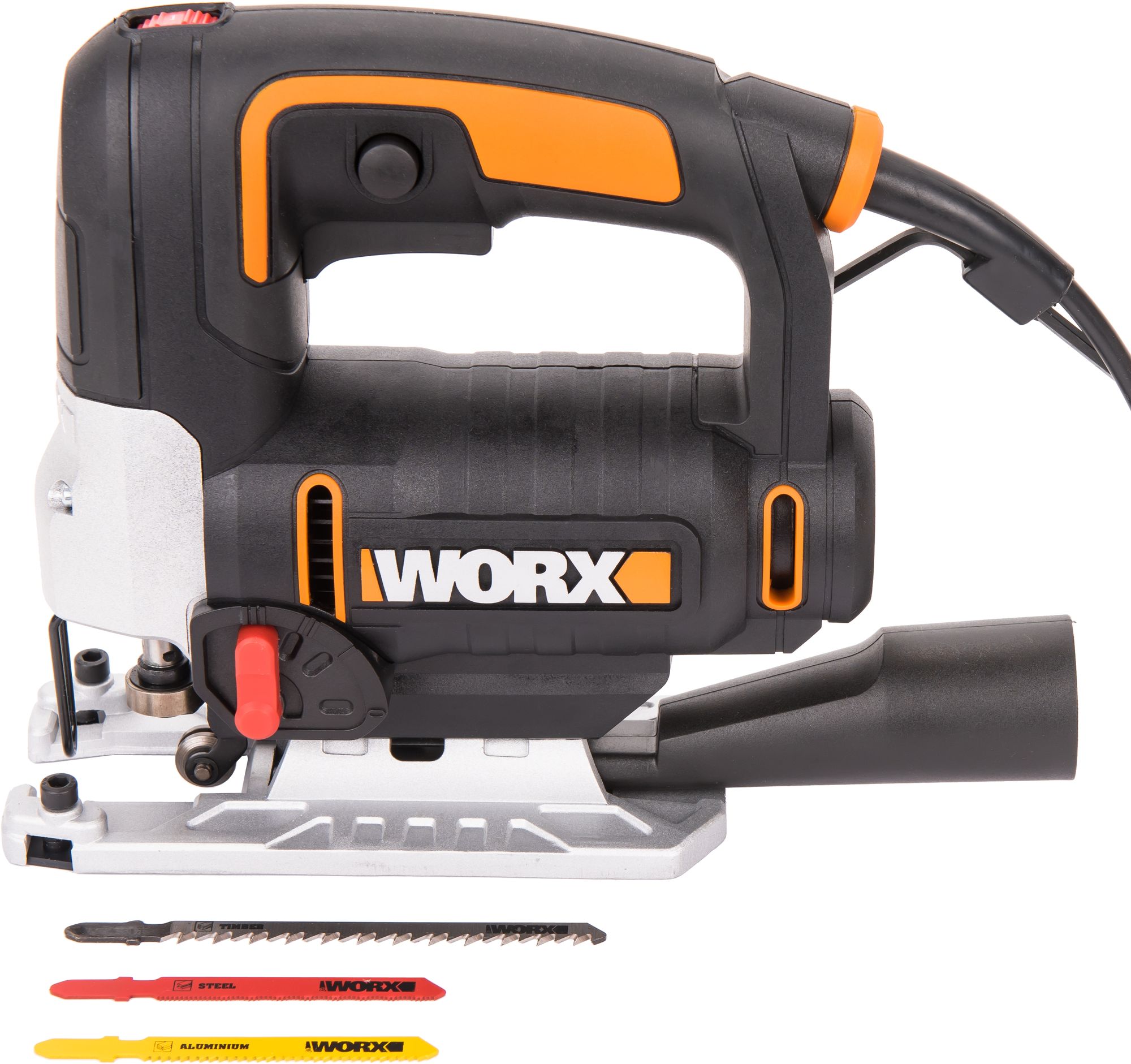 Изображение товара Электрический лобзик Worx WX478.1 650 Вт с функциями маятникового хода