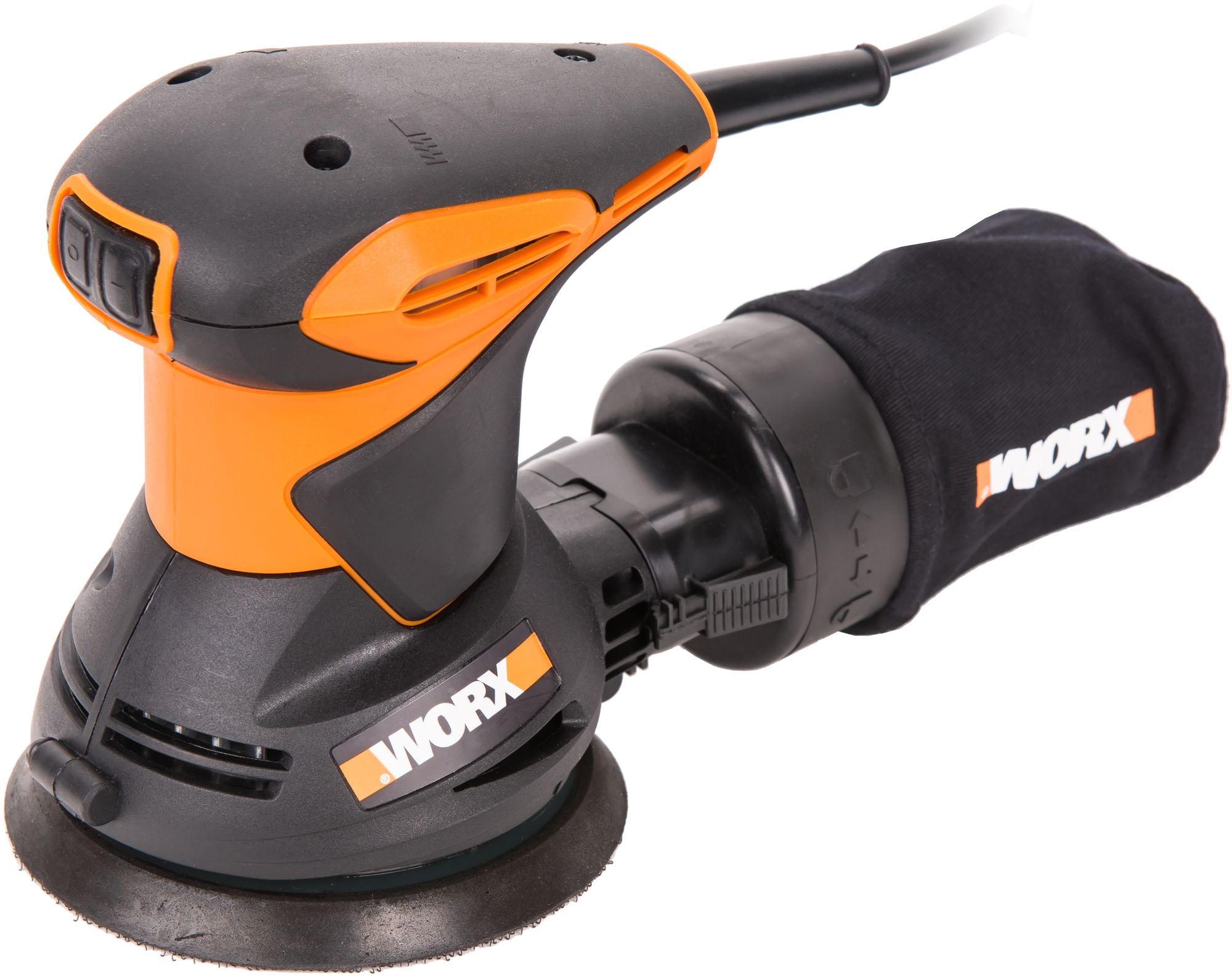 Изображение товара Эксцентриковая шлифмашина Worx WX652.1 125 мм 300 Вт для профессиональной и бытовой шлифовки