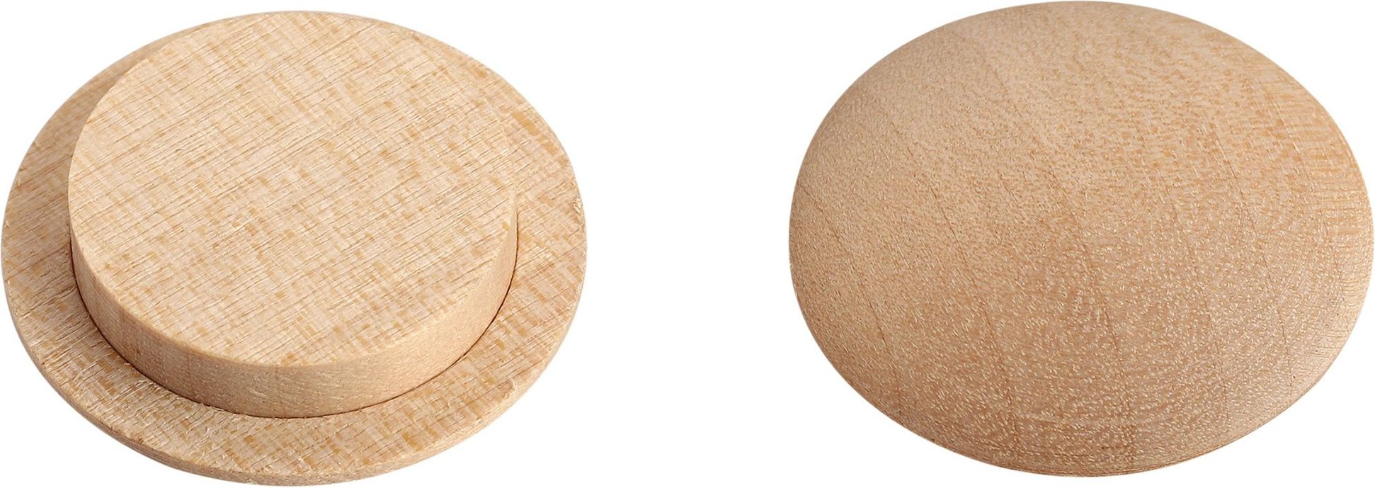 Изображение товара Мебельная заглушка ЕВРОПАРТНЕР D25 древесина береза 6 шт