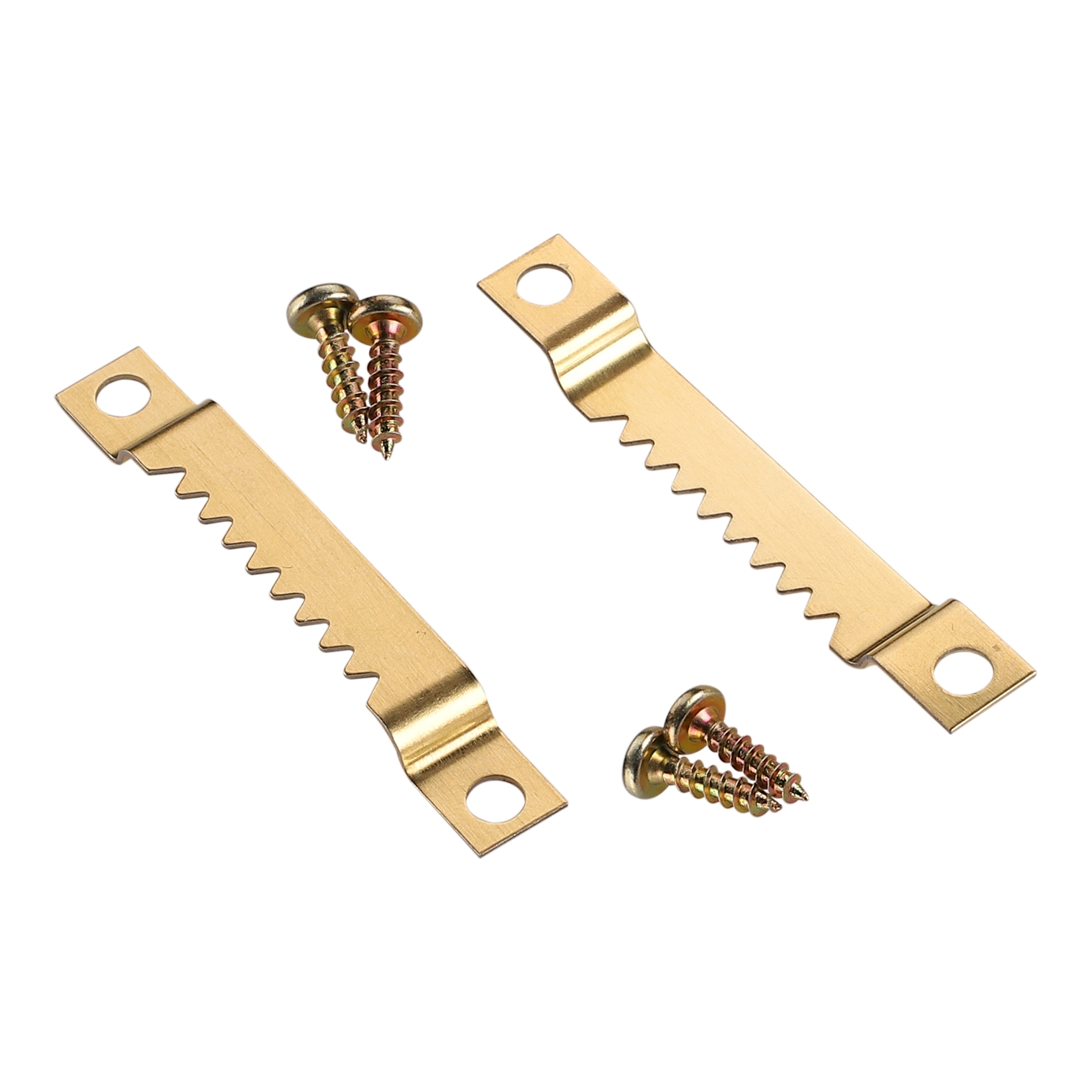 Изображение товара Зацеп для рамки ЕВРОПАРТНЕР 55 мм забивной зубчатый сталь, с шурупами 2 шт