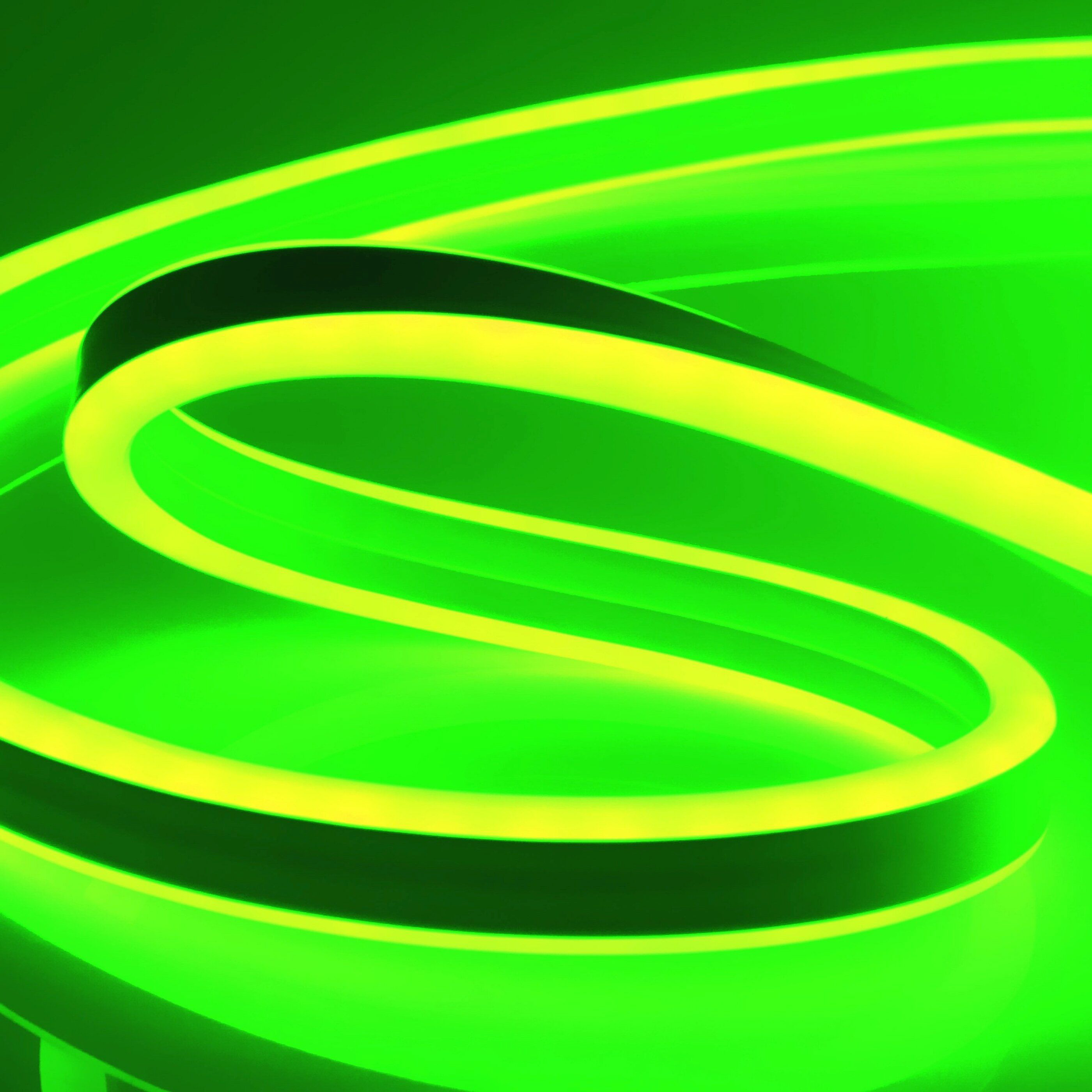 Изображение товара Гибкий неон Apeyron Electrics SMD 2835 IP65 220В 6Вт зеленый 1 м