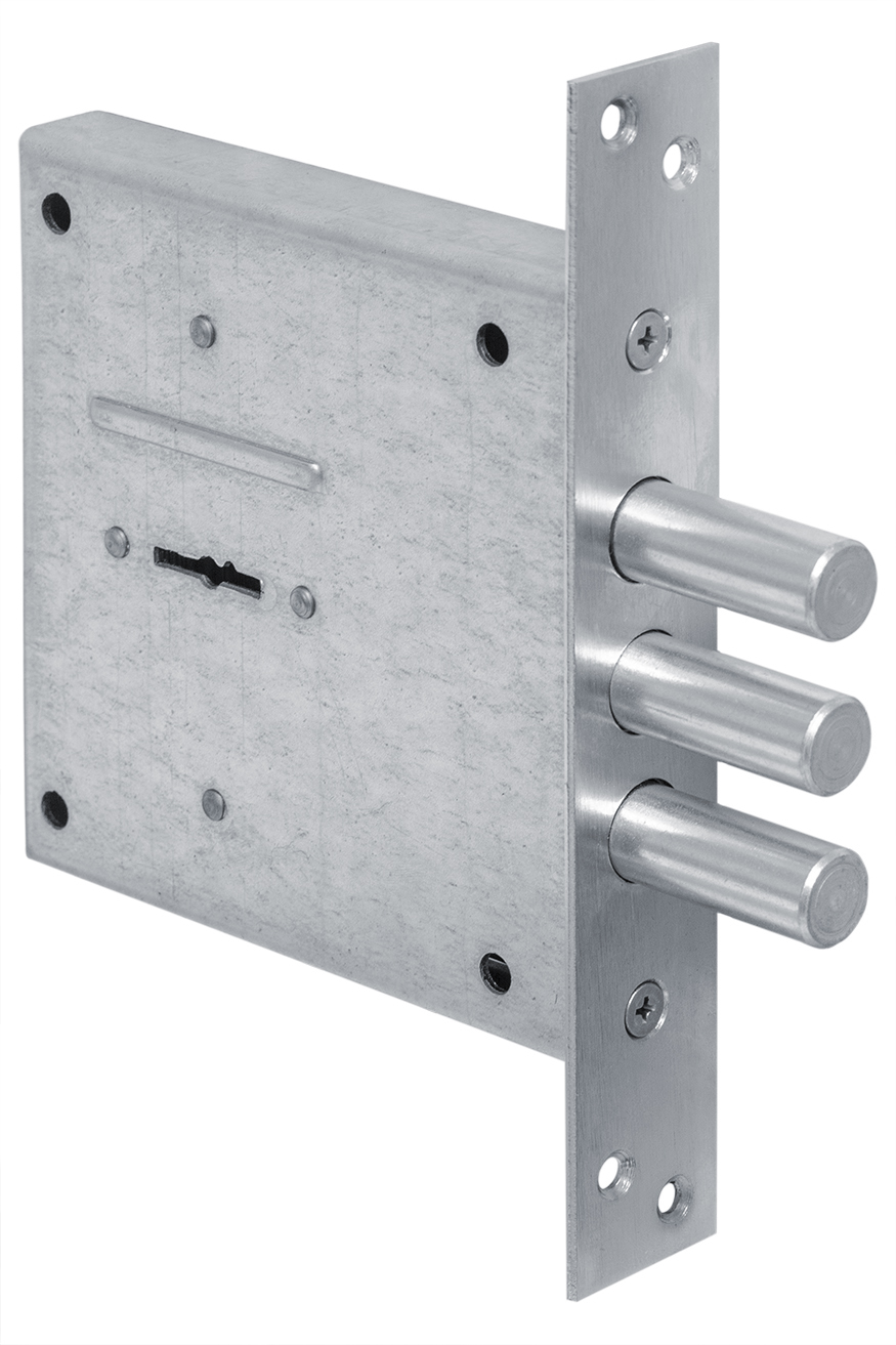 Изображение товара Сувальдный замок КЕРБЕРОС 110.21.003 хром для входных дверей надежная защита