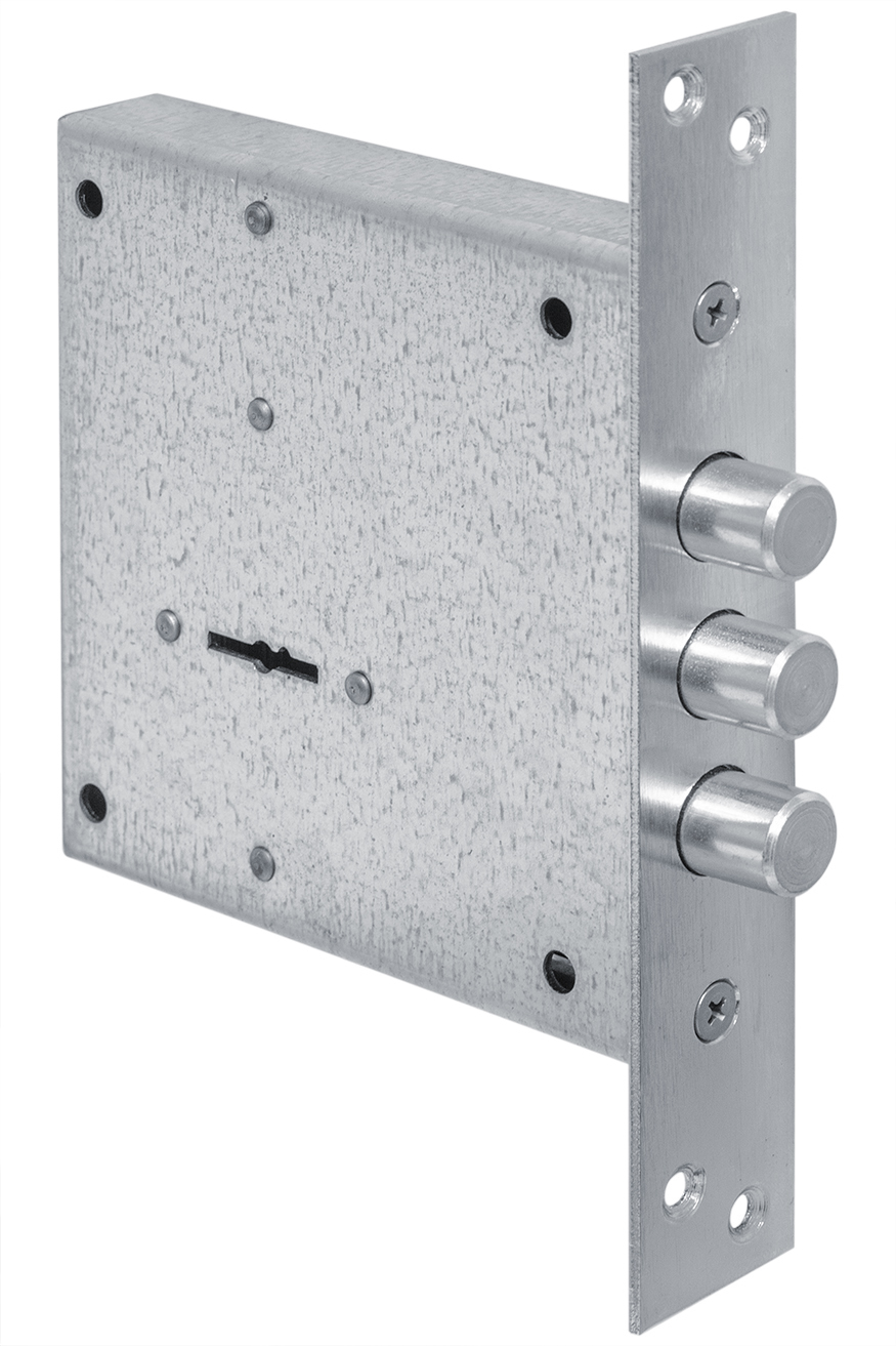 Изображение товара Надежный сувальдный замок КЕРБЕРОС 111.21.003 хром для входных дверей