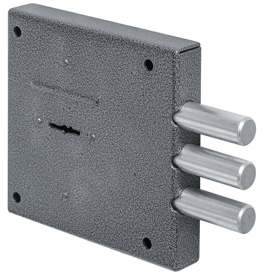 Изображение товара Сувальный вкладной замок КЕРБЕРОС хром усиленный для входных дверей