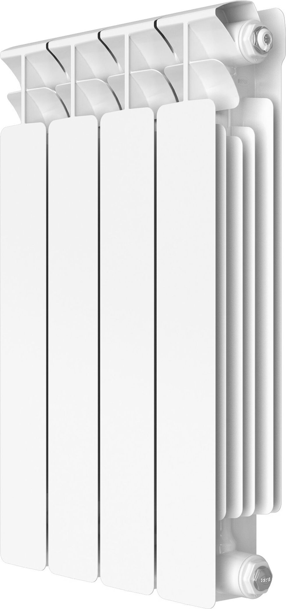 Изображение товара Радиатор секционный биметаллический RIFAR BASE боковое подключение 4 секции
