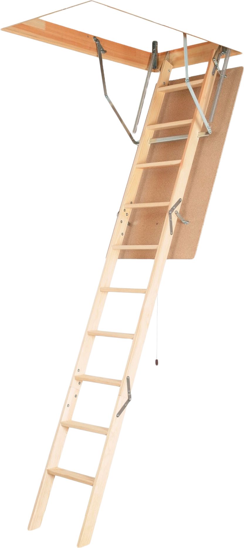 Изображение товара Лестница деревянная OLC 3 секции 10 ступеней 280 см