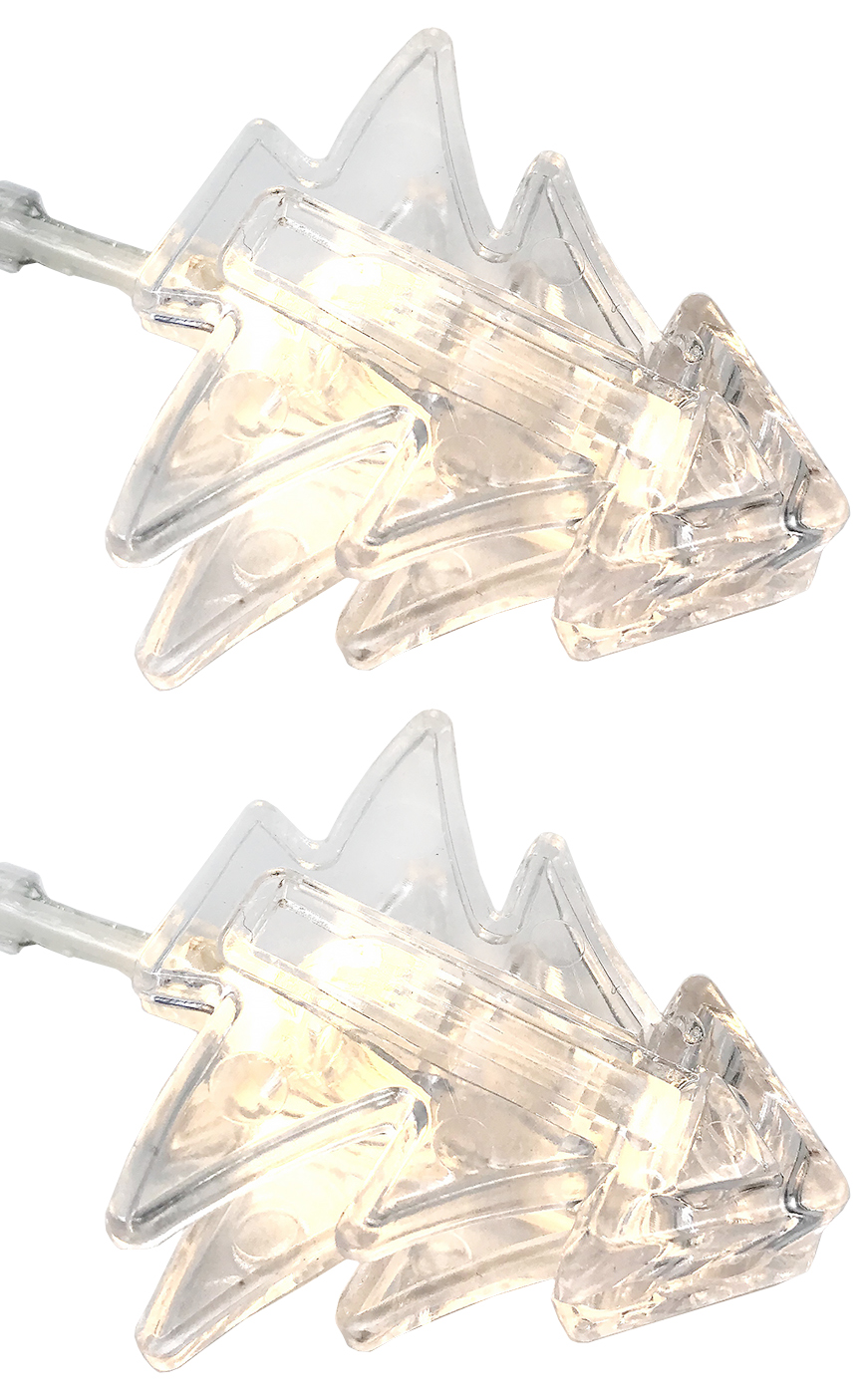 Изображение товара Гирлянда внутренняя нить 10 LED белый 1,3 м для декора