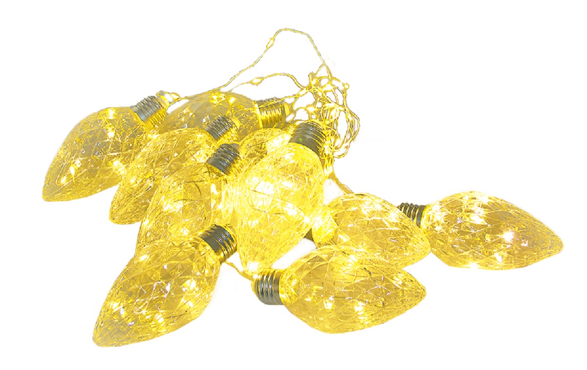 Изображение товара Гирлянда внутренняя нить 50 LED белый 1,3 м светодиодная для дома