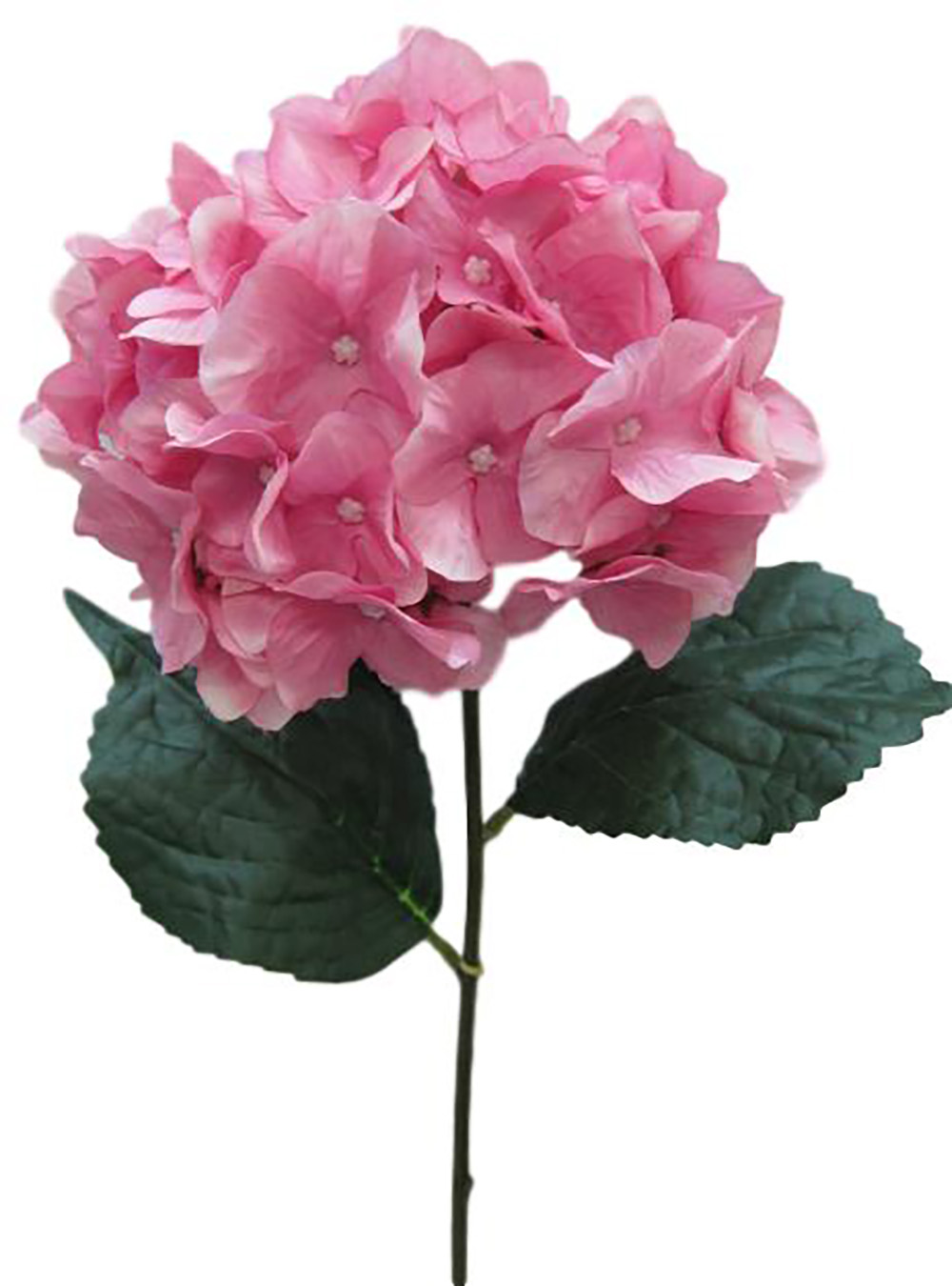 Изображение товара Искусственная ветка гортензия 404798 розовая 78 см для украшений интерьера