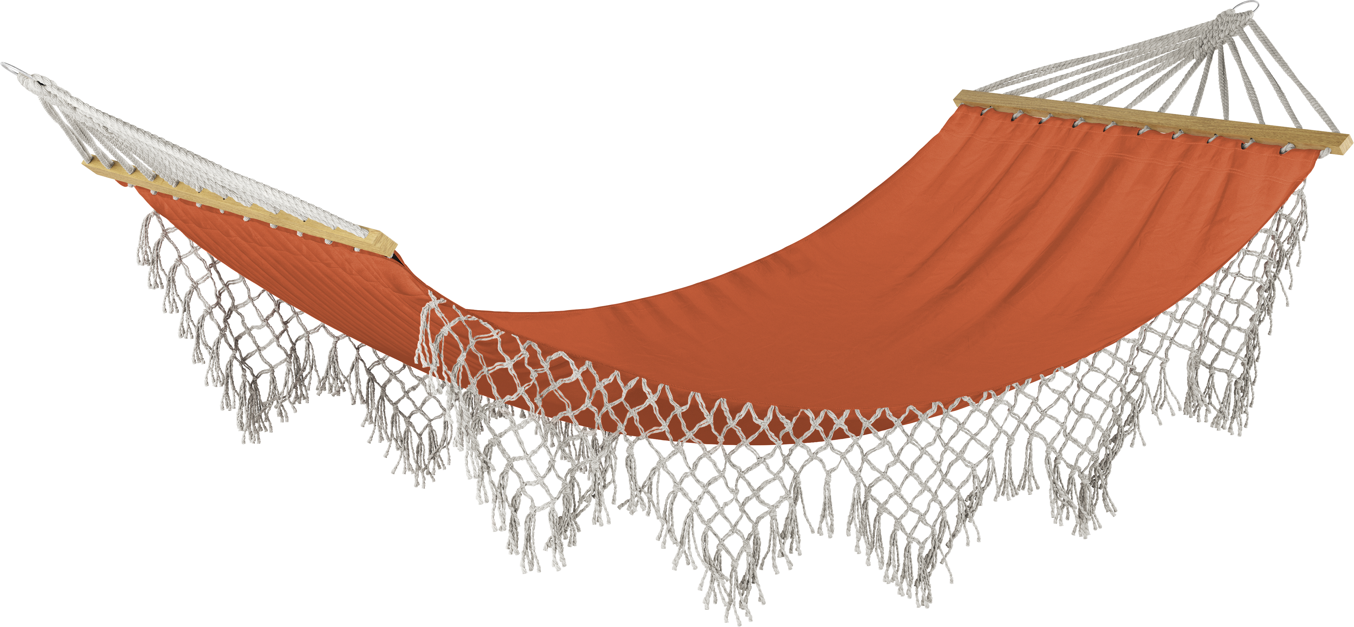 Изображение товара Садовый гамак поликоттон коричневый 100х255 см