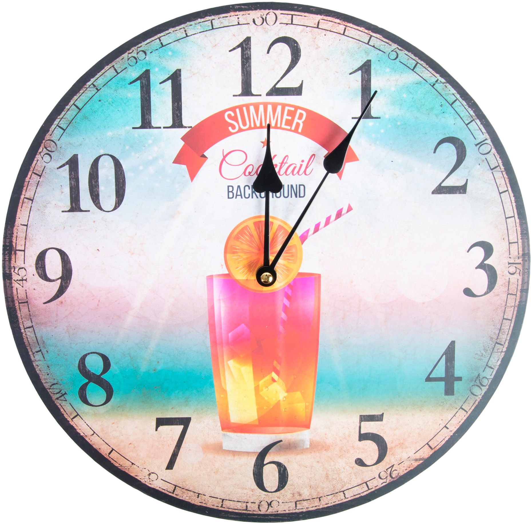 Изображение товара Часы настенные Коктейль №1 34 см
