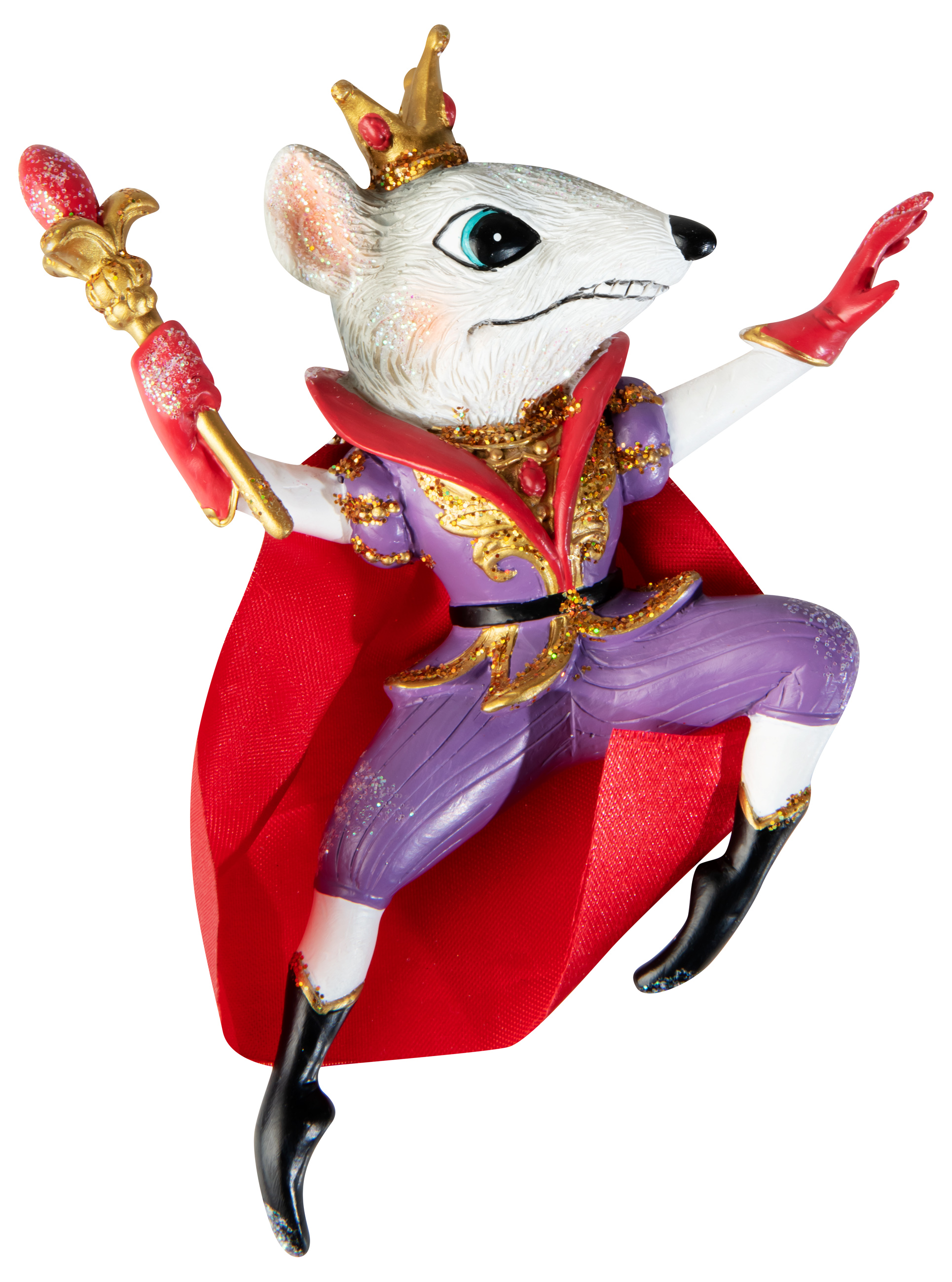 Изображение товара Ёлочная игрушка Мышиный Король 11,5 см для новогоднего оформления