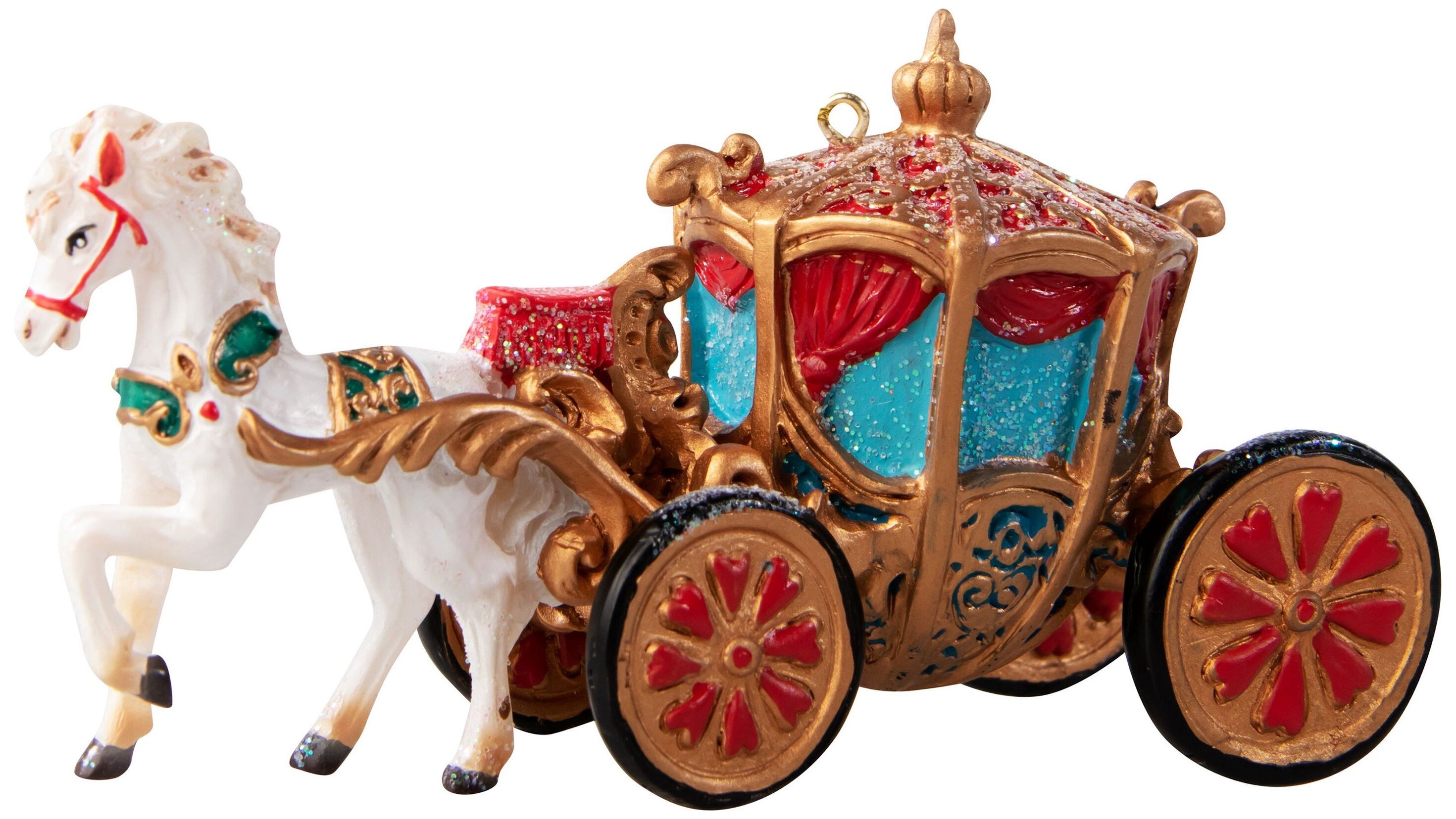 Изображение товара Ёлочная игрушка Мир детства Карета 6x12 см