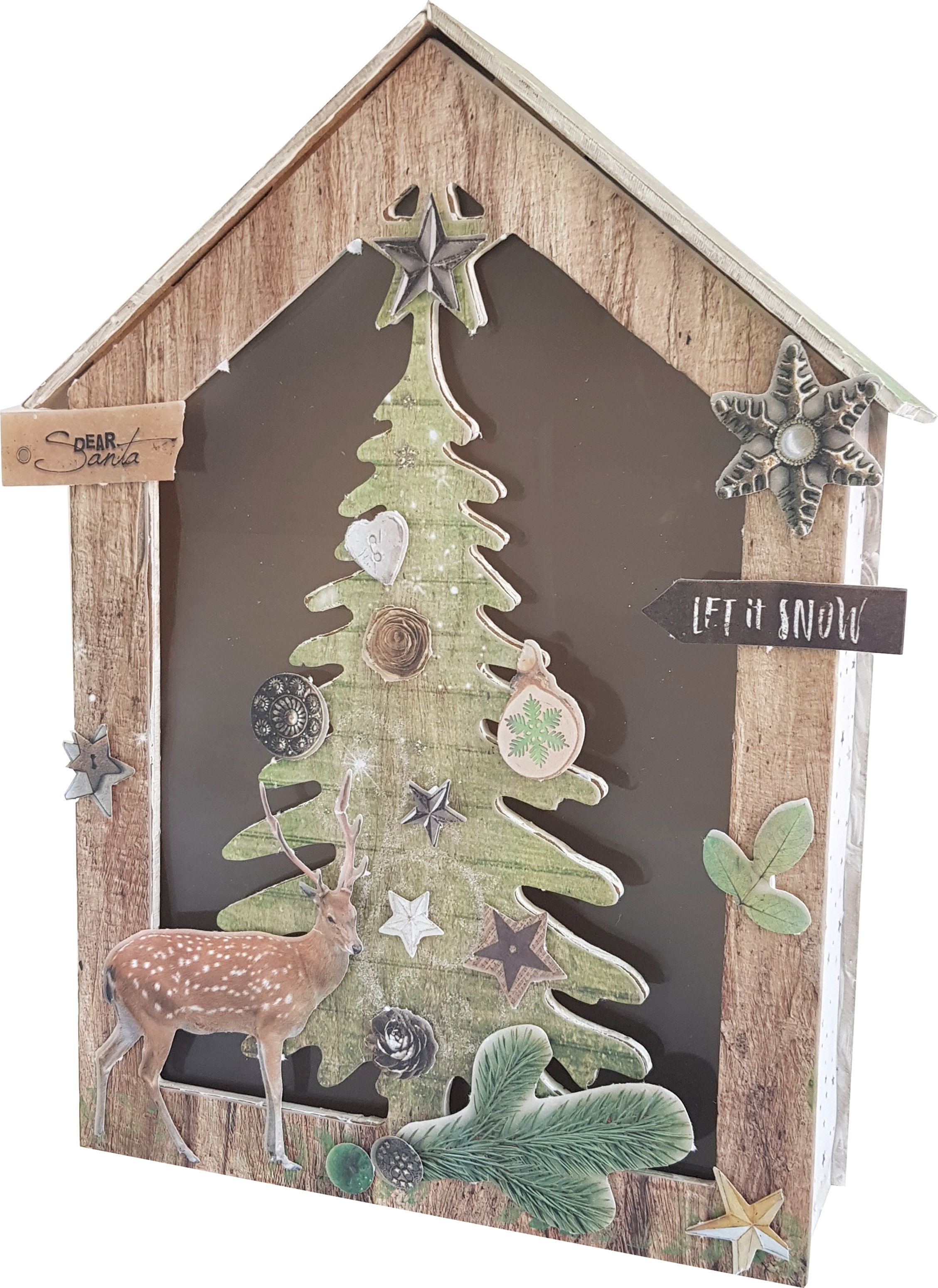 Изображение товара Набор для творчества Сделай Сам Домик 26,5x31,5x3 см