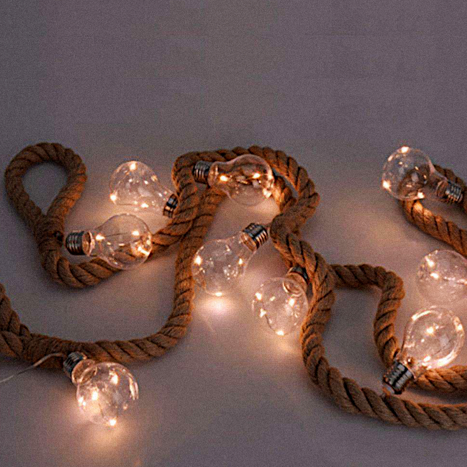 Изображение товара Гирлянда внутренняя нить 10 LED белый 1,2 м для праздничного декора