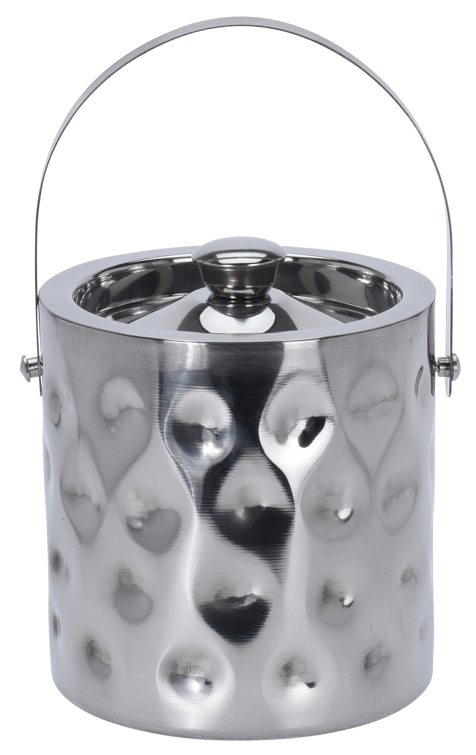 Изображение товара Ведро для льда из нержавеющей стали 15,5х15 см стильное и практичное