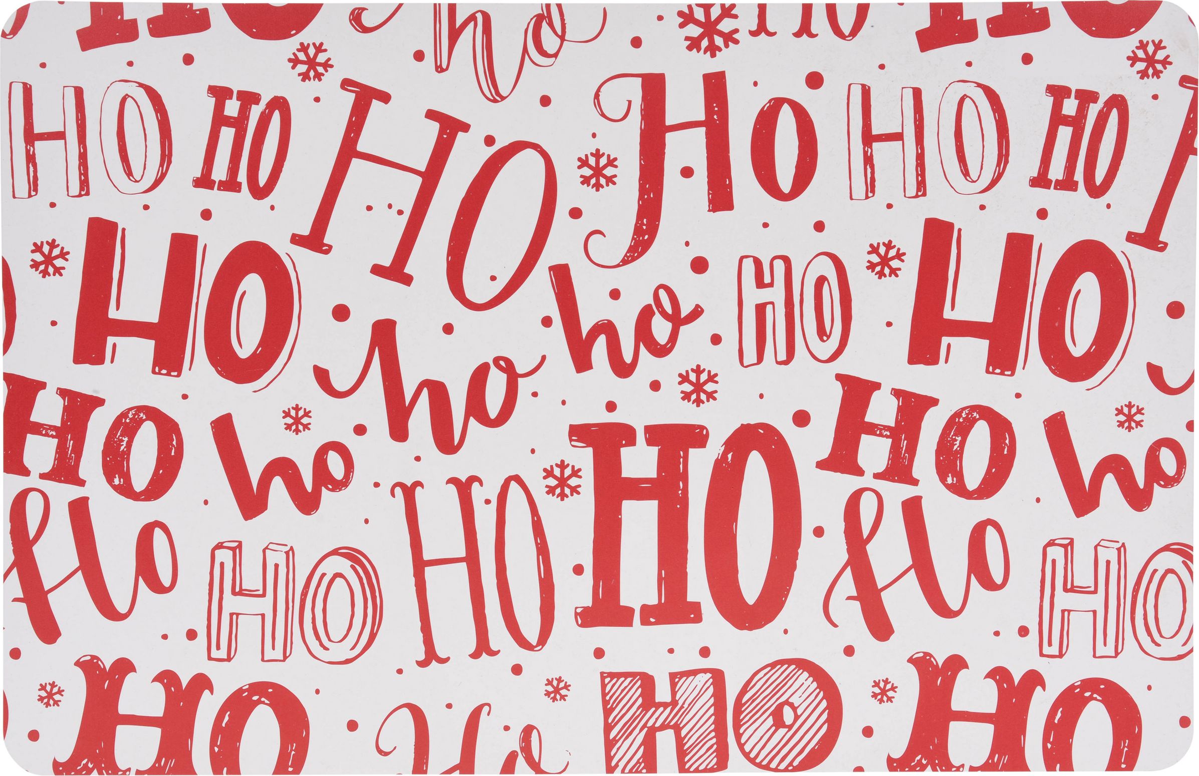 Изображение товара Салфетка под горячее новогодняя 43,5х28,5 см с надписями