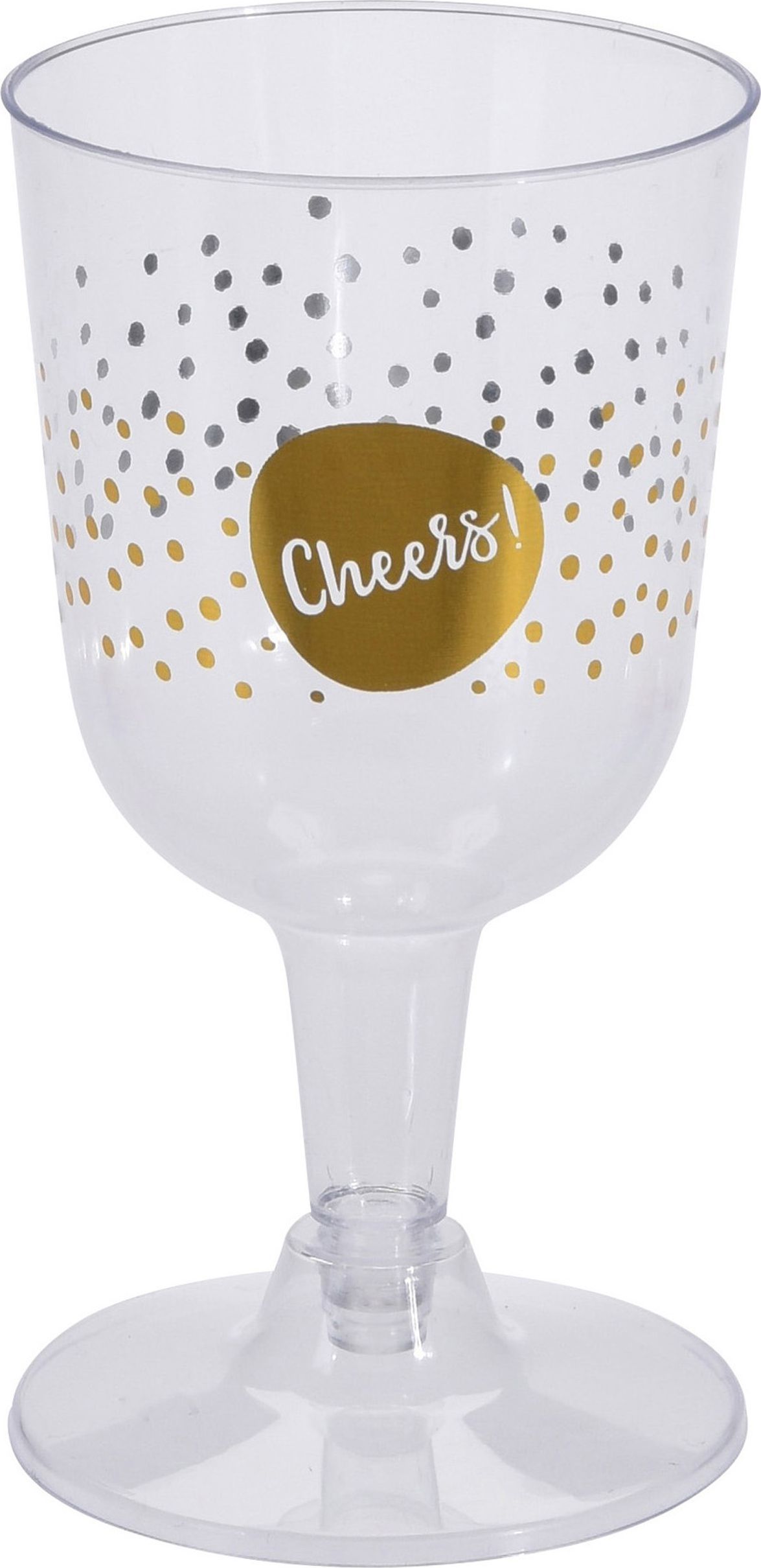 Изображение товара Набор пластиковых фужеров 170 мл 4 шт для пикника и мероприятий